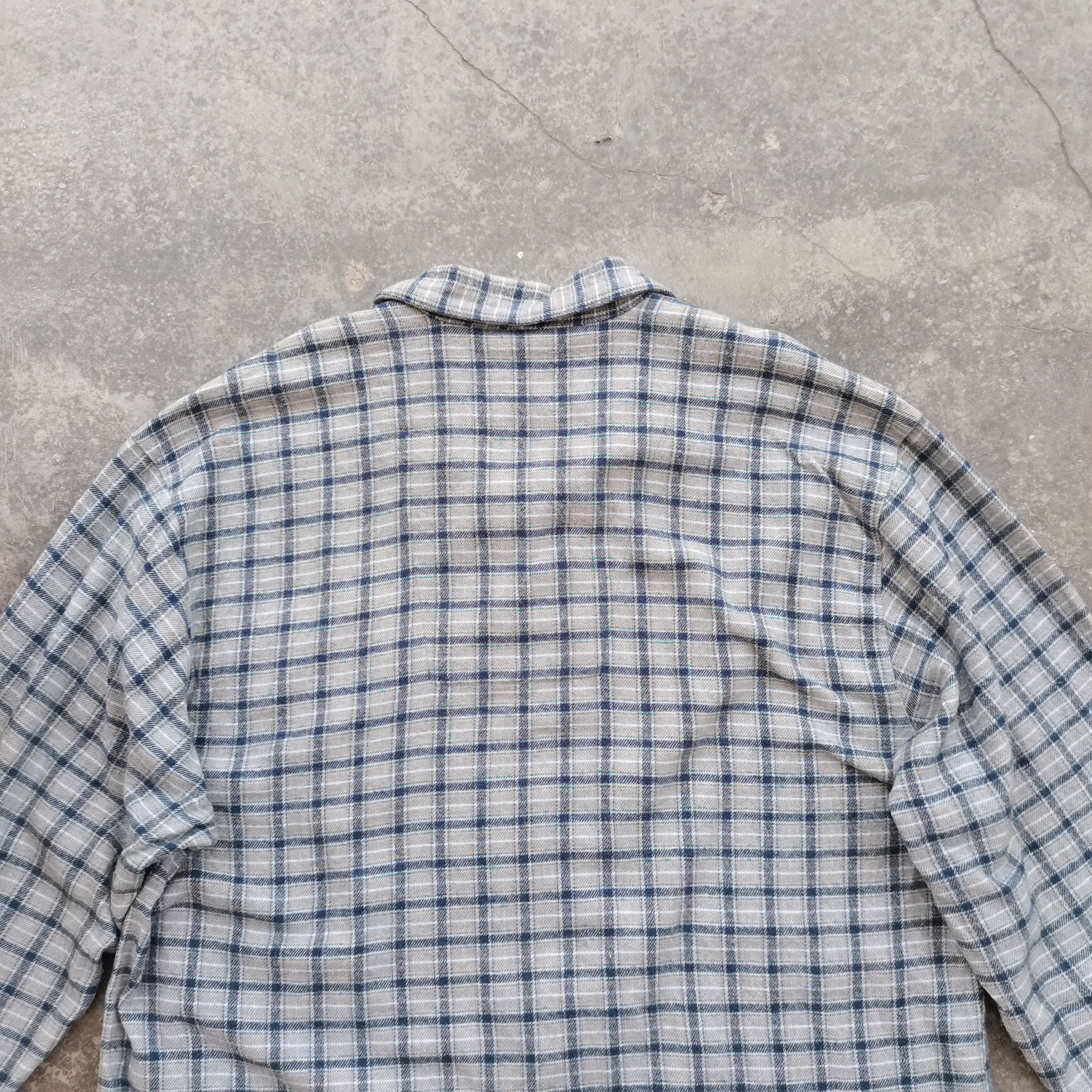 Golden Bear × Japanese Brand × Vintage Vintage Golden Bear Plaid Flannel Nightwear Size US L / EU 52-54 / 3 - 7 Thumbnail