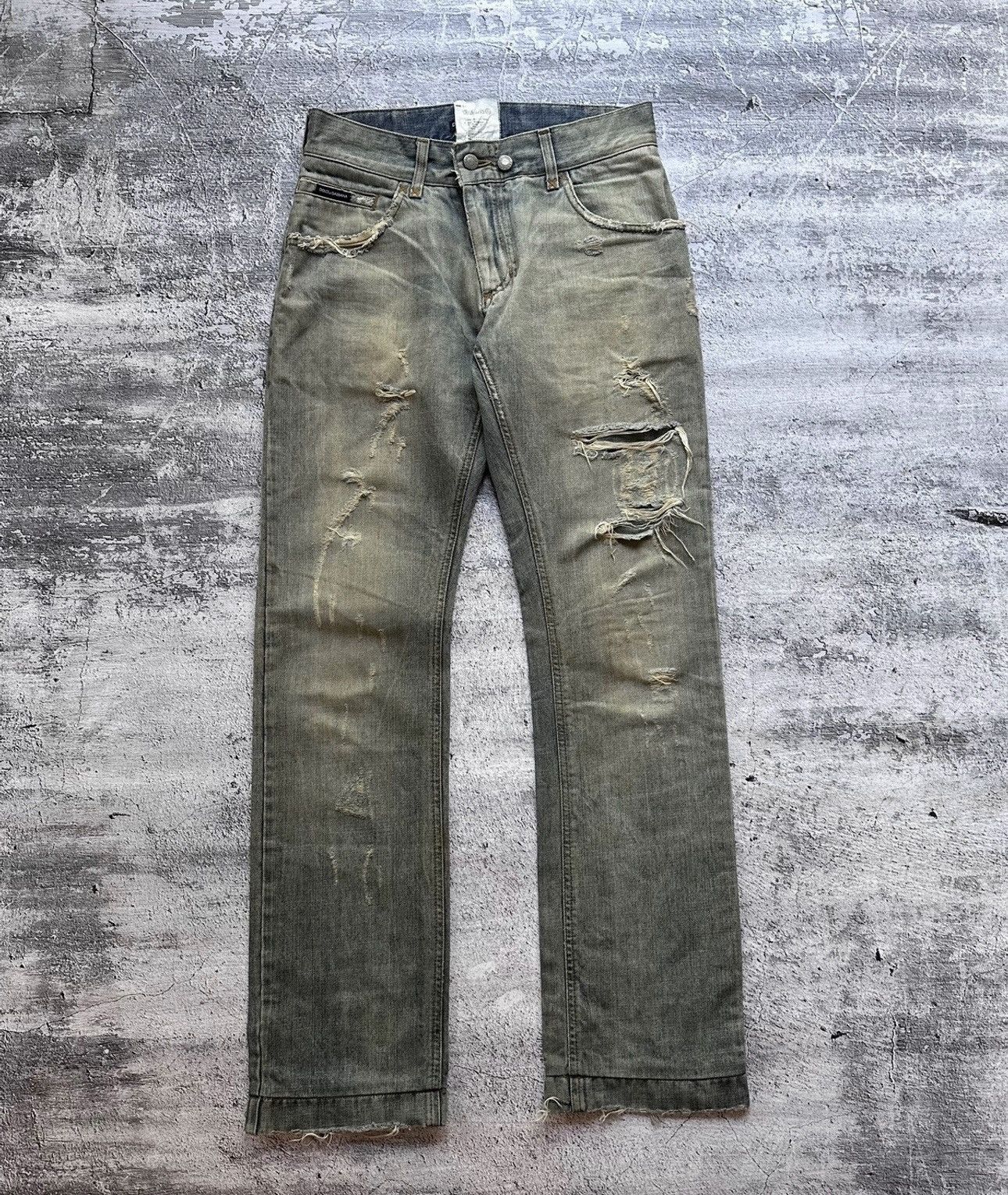 Dolce & Gabbana Sand wash denim