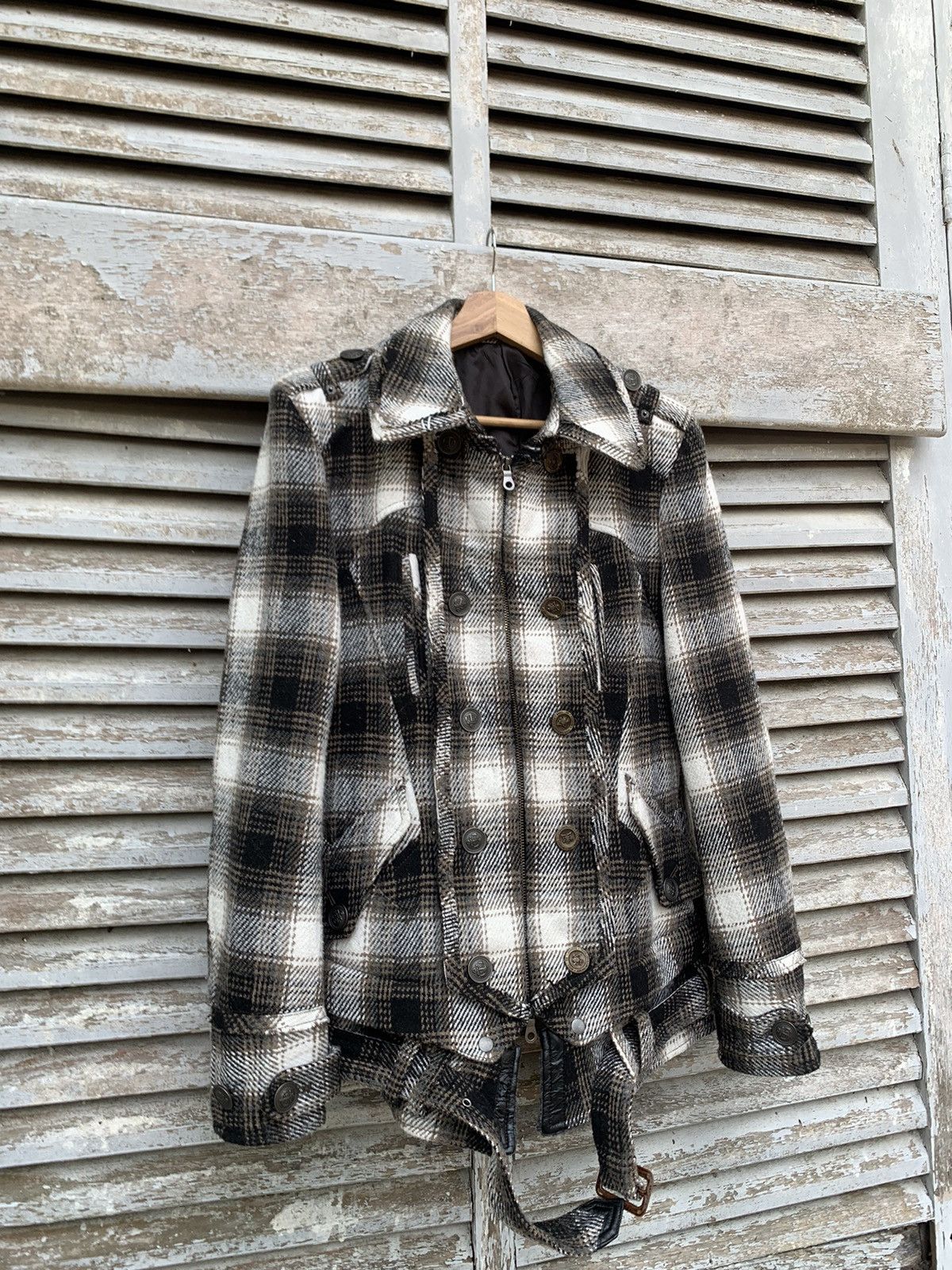 PPFM 👹PPFM Plaid Skinny Jacket (Woman S) Size US S / EU 44-46 / 1 - 5 Thumbnail