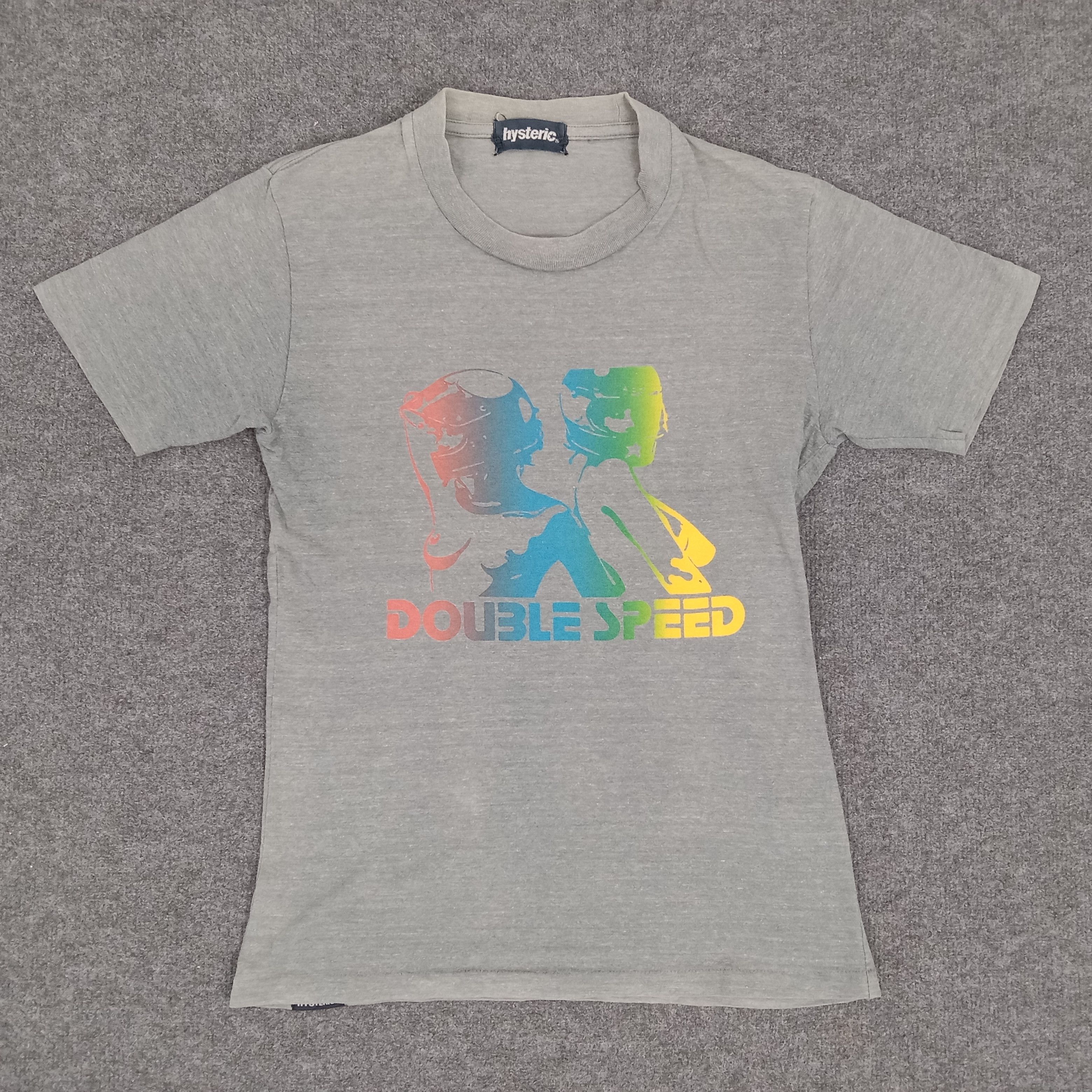 Hysteric Glamour × Japanese Brand × Vintage Hyesteric Glamour Double Speed Japanese Brand Tshirt Size US M / EU 48-50 / 2 - 1 Thumbnail