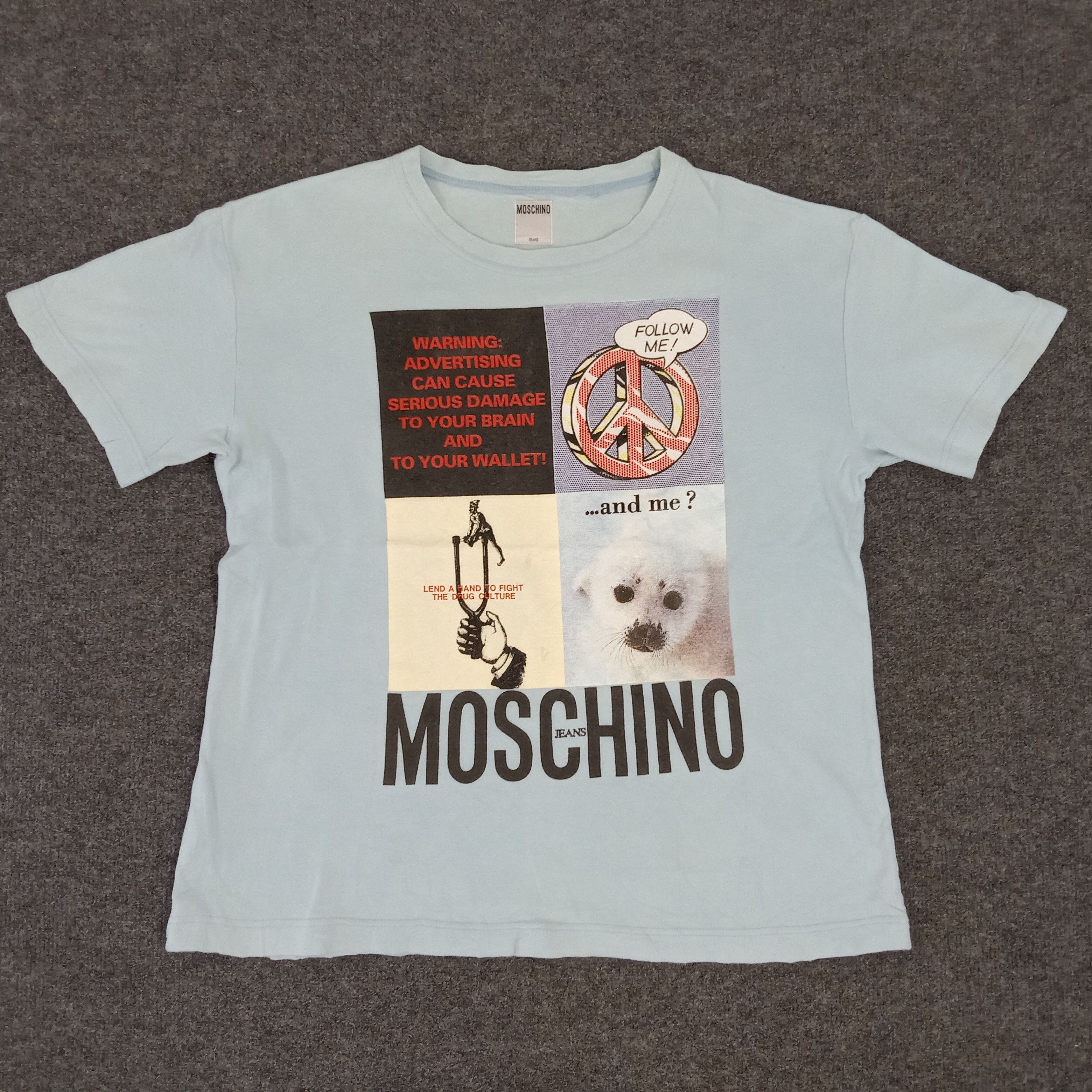 Other Moschino Italian Designer Brand Tshirt Size US M / EU 48-50 / 2 - 1 Thumbnail