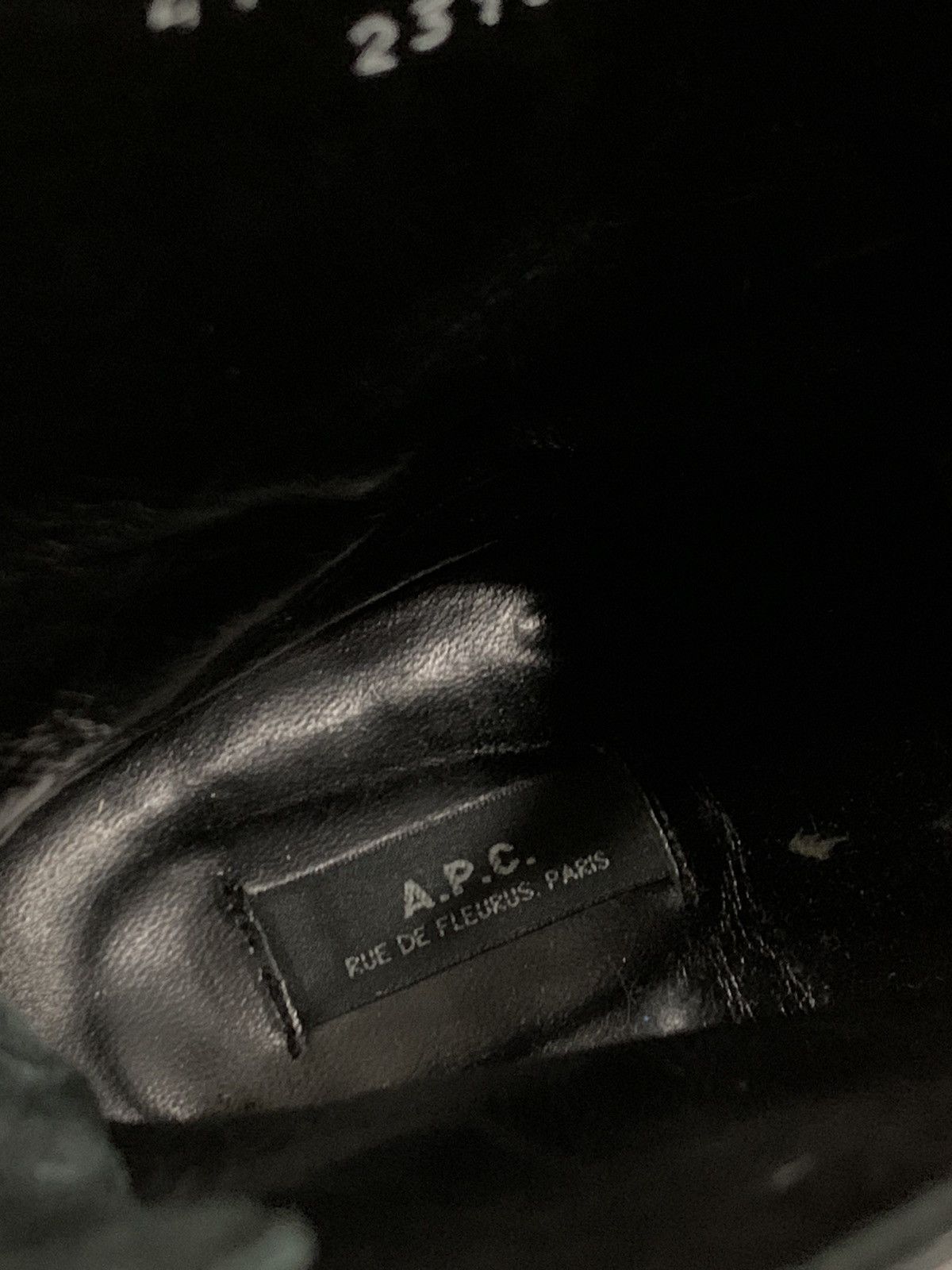 A.P.C. VINTAGE APC LEATHER BOOTS SHOES Size US 10 / EU 43 - 6 Thumbnail