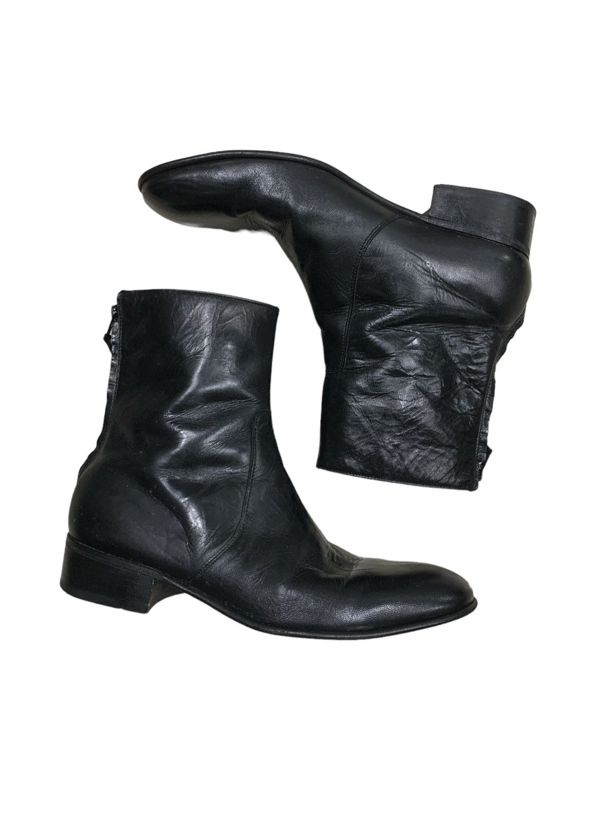 A.P.C. VINTAGE APC LEATHER BOOTS SHOES Size US 10 / EU 43 - 1 Thumbnail