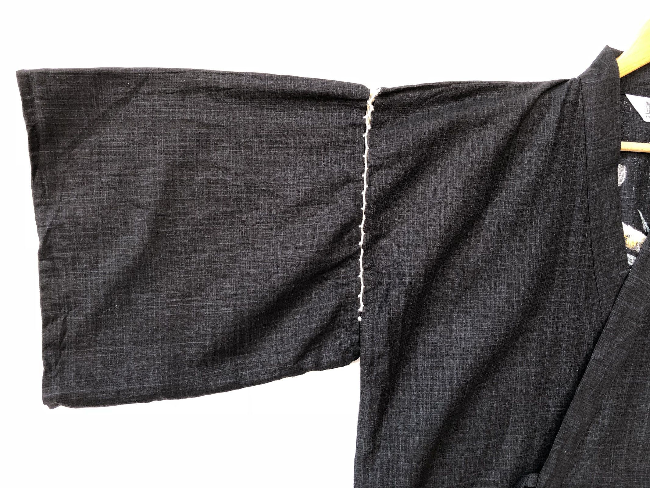 Japanese Brand × Vintage Japanese Traditional Tiger Paint Short Sleeve Kimono Size US L / EU 52-54 / 3 - 5 Thumbnail