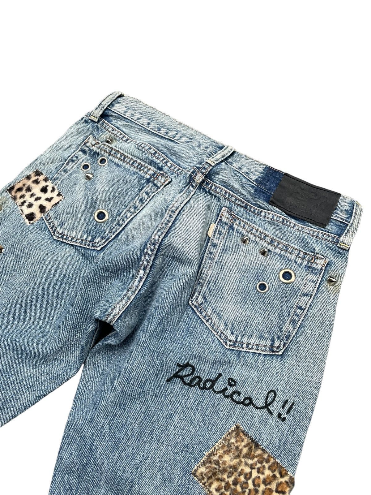 Japanese Brand Japanese RNA Custom Distresed Denim Size US 31 - 13 Thumbnail