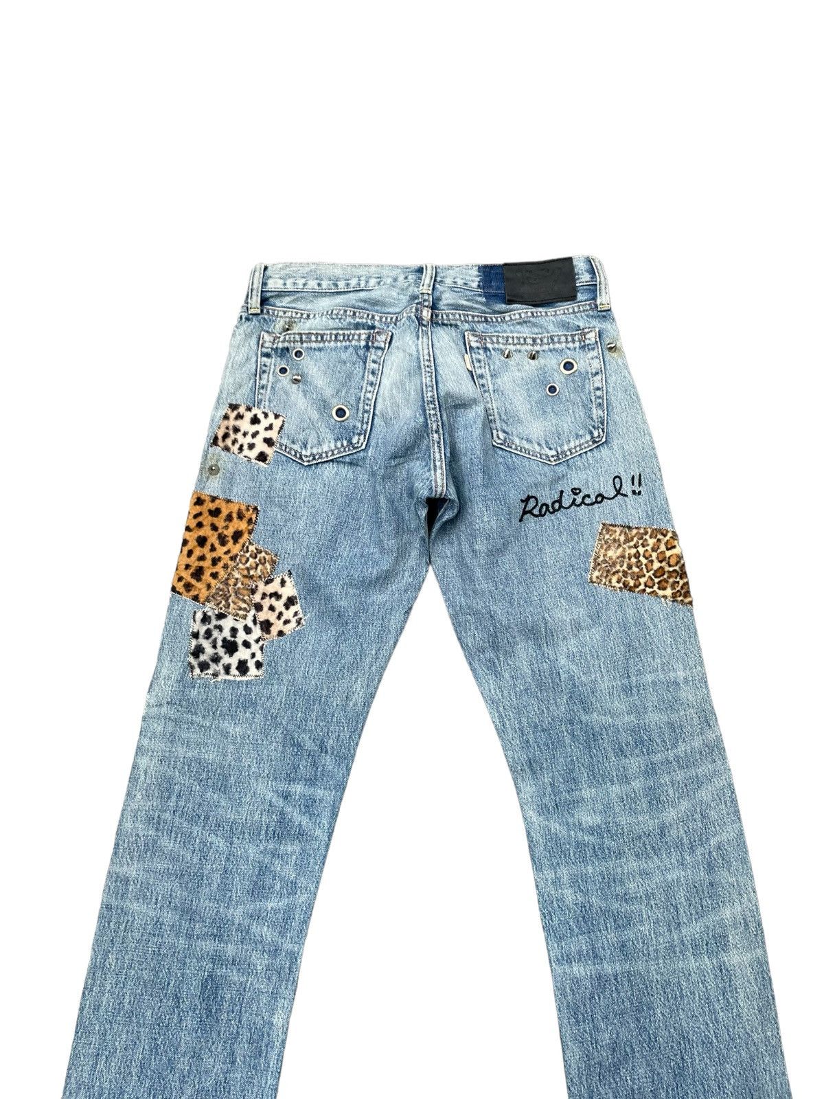 Japanese Brand Japanese RNA Custom Distresed Denim Size US 31 - 11 Thumbnail