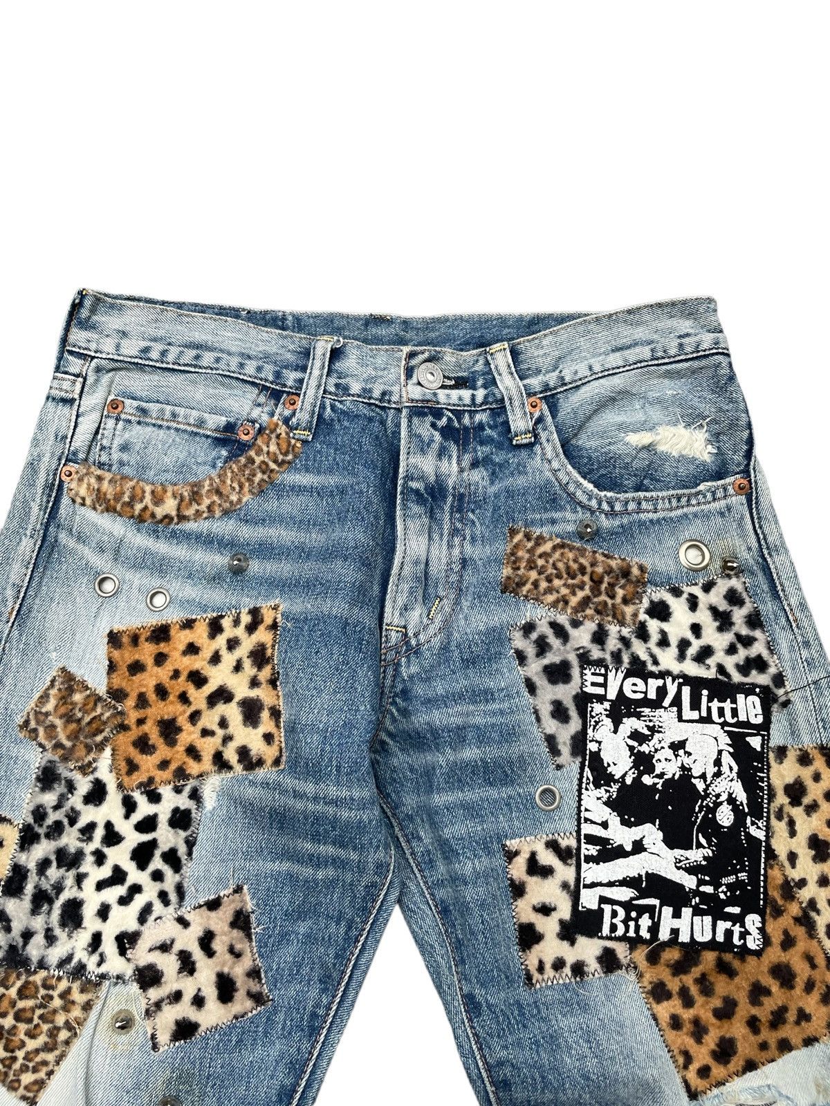 Japanese Brand Japanese RNA Custom Distresed Denim Size US 31 - 9 Thumbnail
