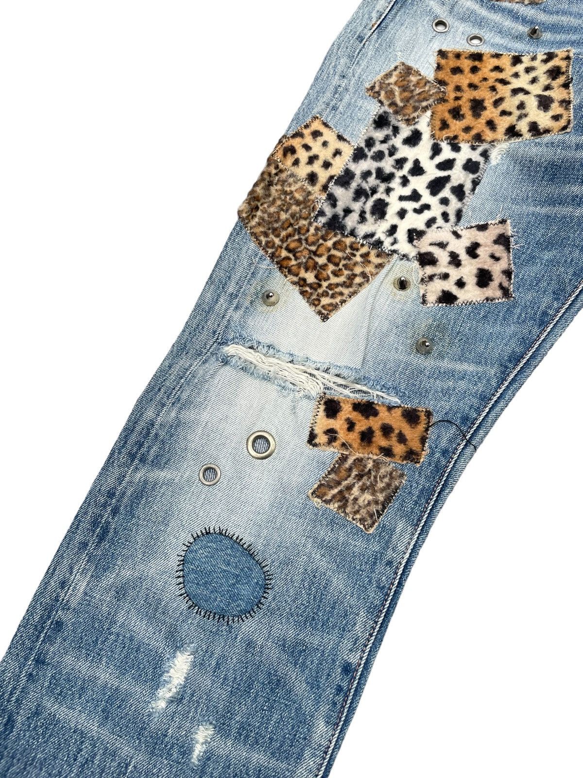 Japanese Brand Japanese RNA Custom Distresed Denim Size US 31 - 6 Thumbnail
