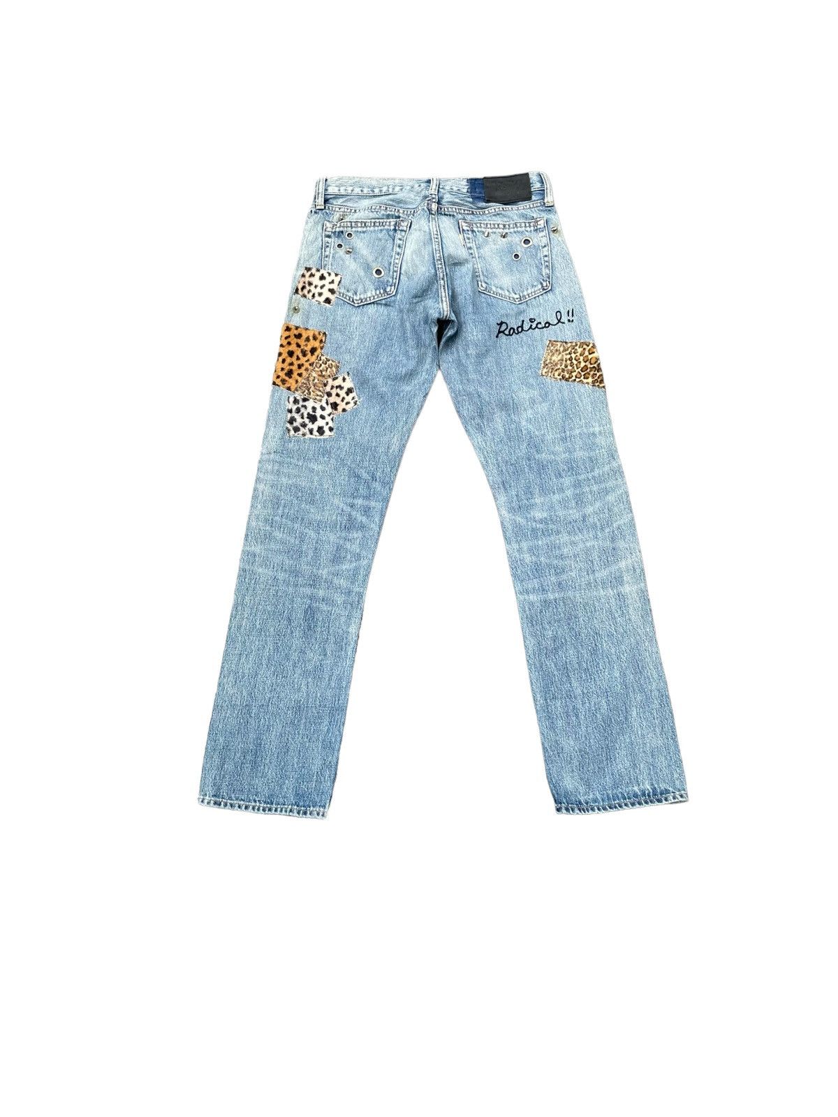 Japanese Brand Japanese RNA Custom Distresed Denim Size US 31 - 10 Thumbnail
