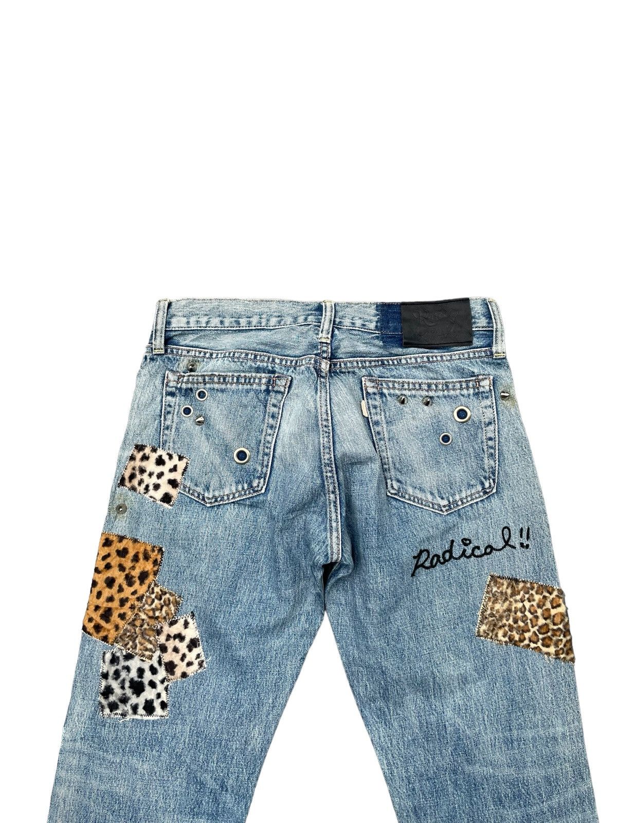 Japanese Brand Japanese RNA Custom Distresed Denim Size US 31 - 12 Thumbnail
