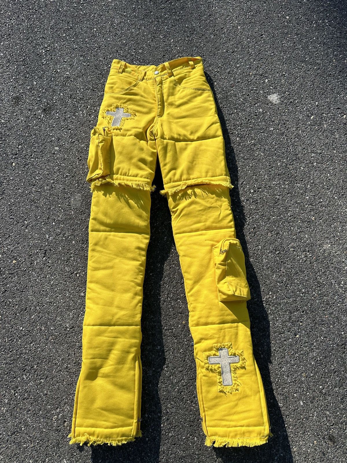 ELOHIM DENIM JORTS✝️ (The Sun🌞)