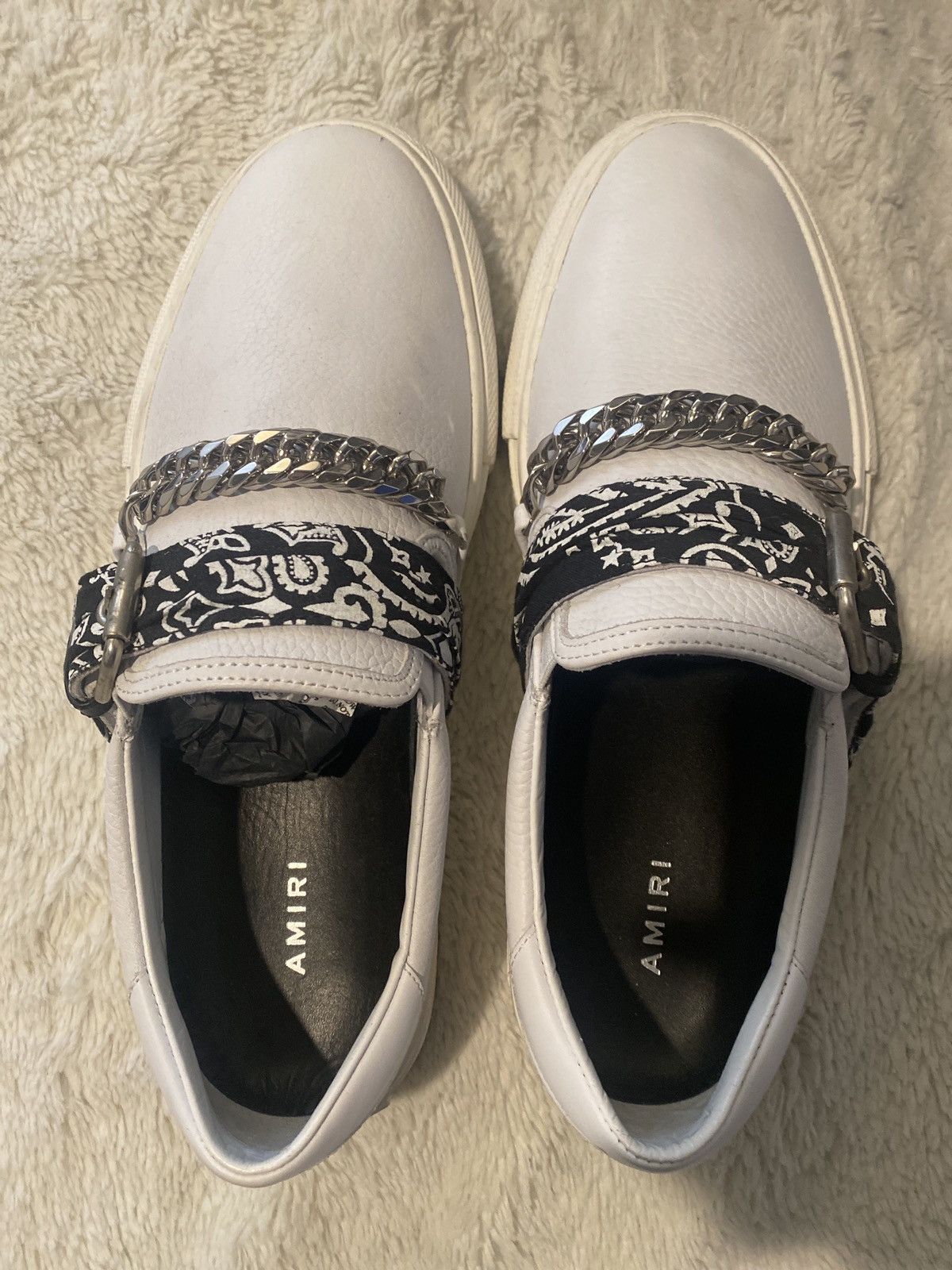Amiri Amiri Mx1 slip one white Size US 9.5 / EU 42-43 - 2 Thumbnail