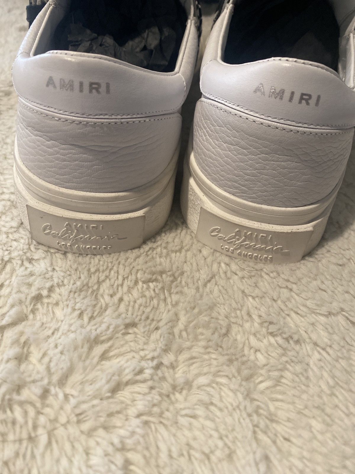 Amiri Amiri Mx1 slip one white Size US 9.5 / EU 42-43 - 5 Thumbnail