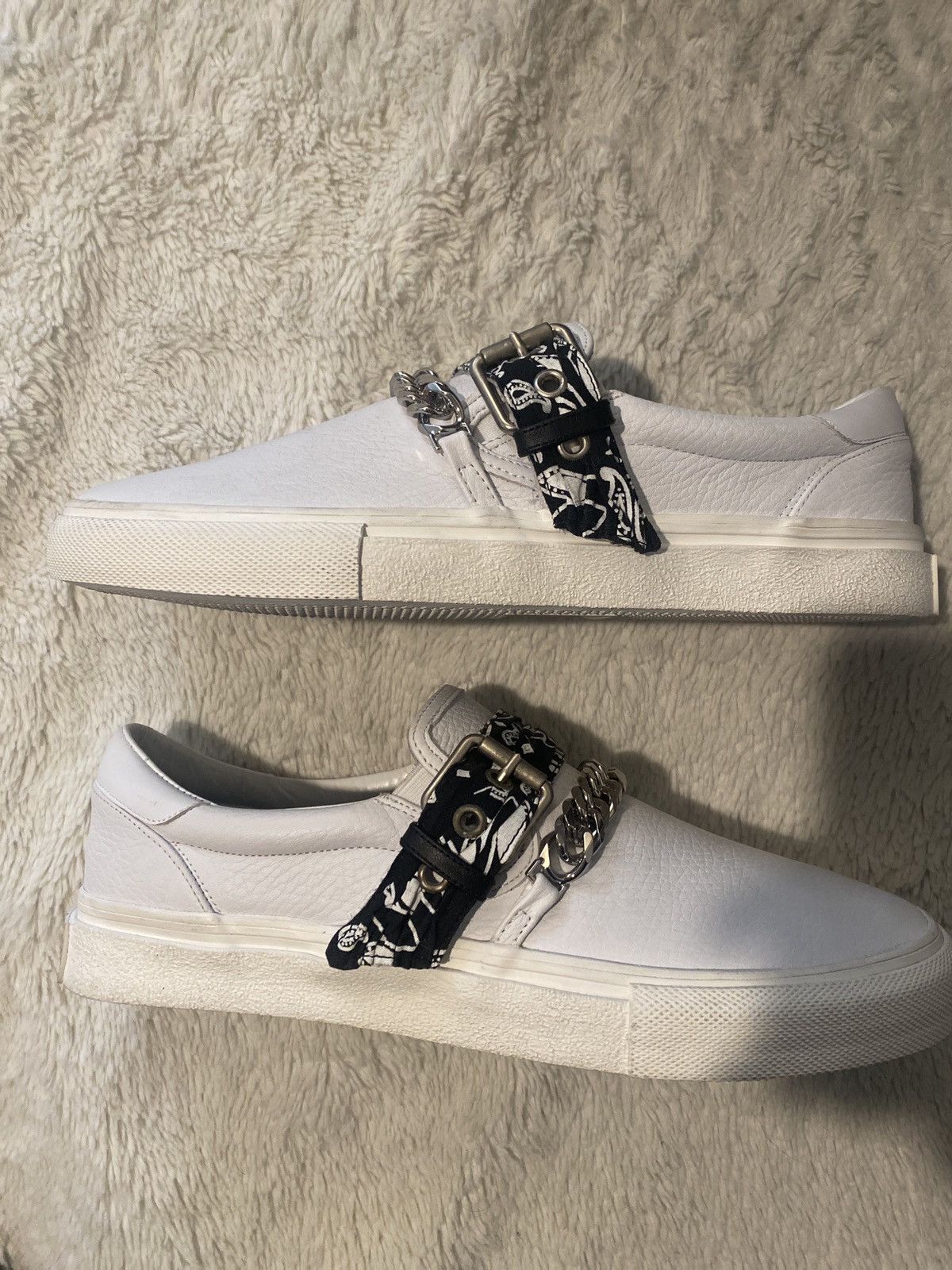 Amiri Amiri Mx1 slip one white Size US 9.5 / EU 42-43 - 3 Thumbnail