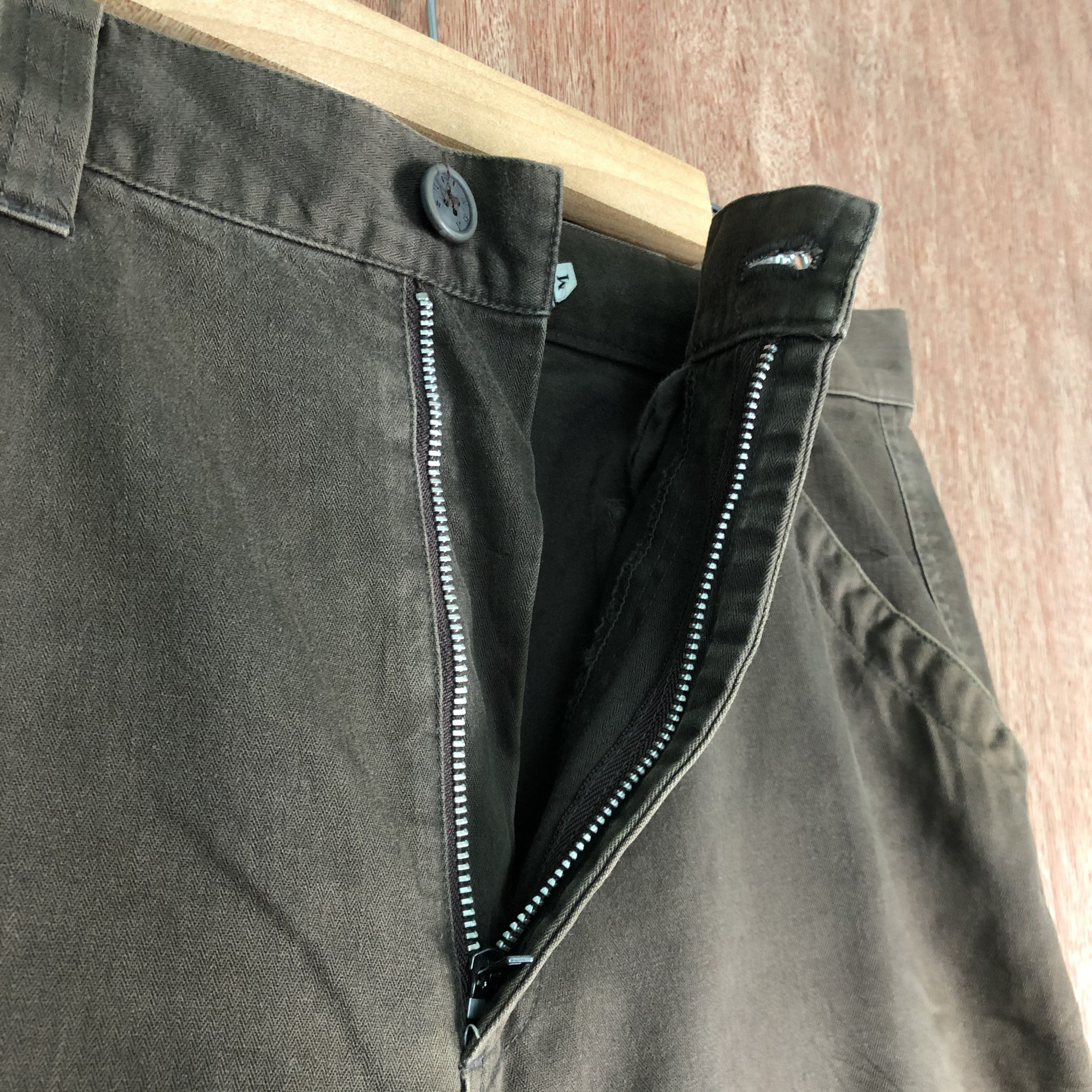 Japanese Brand DLL Superga Sportwear Brown Multipocket Cargo Pants #c094 Size US 30 / EU 46 - 7 Thumbnail