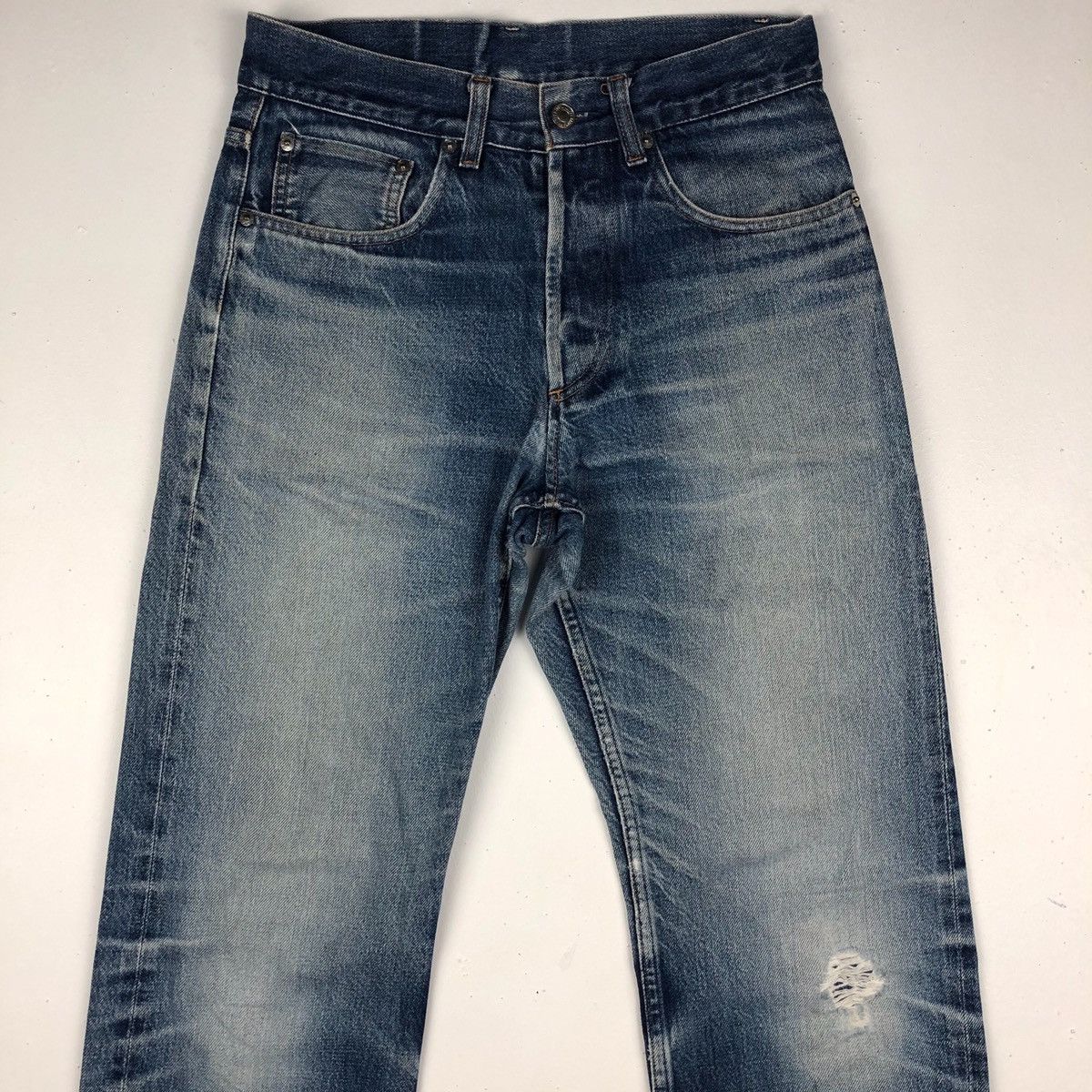BEAUTY&YOUTH × Japanese Brand × United Arrows Vintage beauty & youth by united arrow selvedge Jeans Size US 29 - 4 Thumbnail