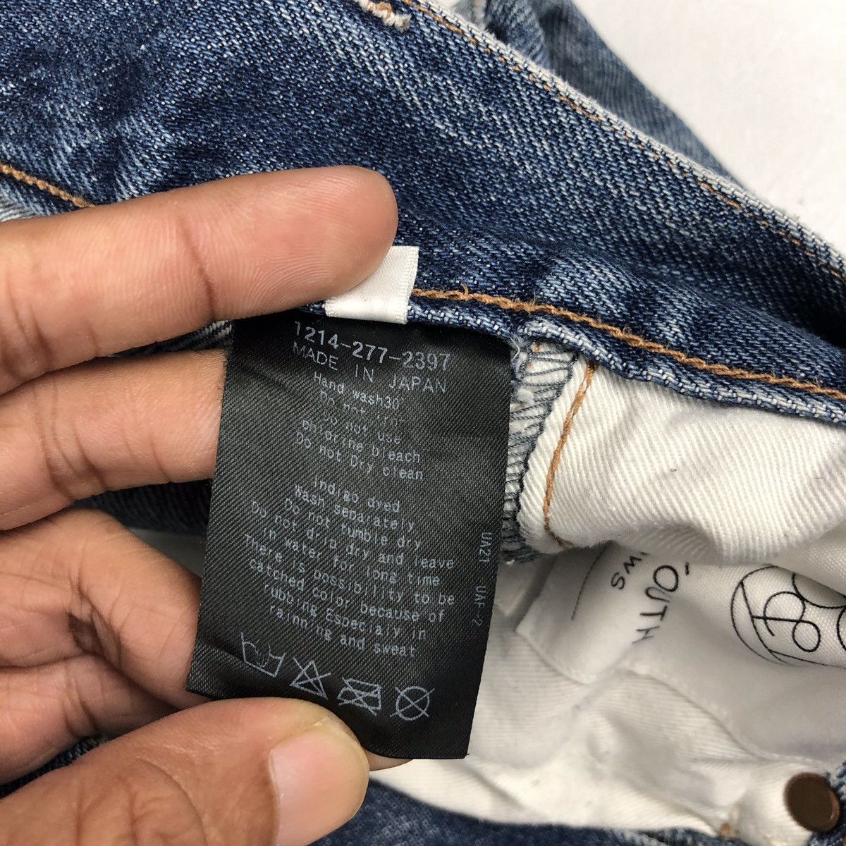 BEAUTY&YOUTH × Japanese Brand × United Arrows Vintage beauty & youth by united arrow selvedge Jeans Size US 29 - 7 Thumbnail
