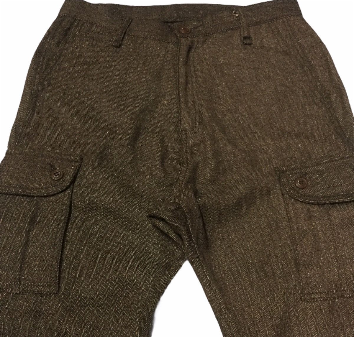 Japanese Brand × Vintage Vintage here's street herringbones cargo multiple pocket Size US 30 / EU 46 - 3 Thumbnail