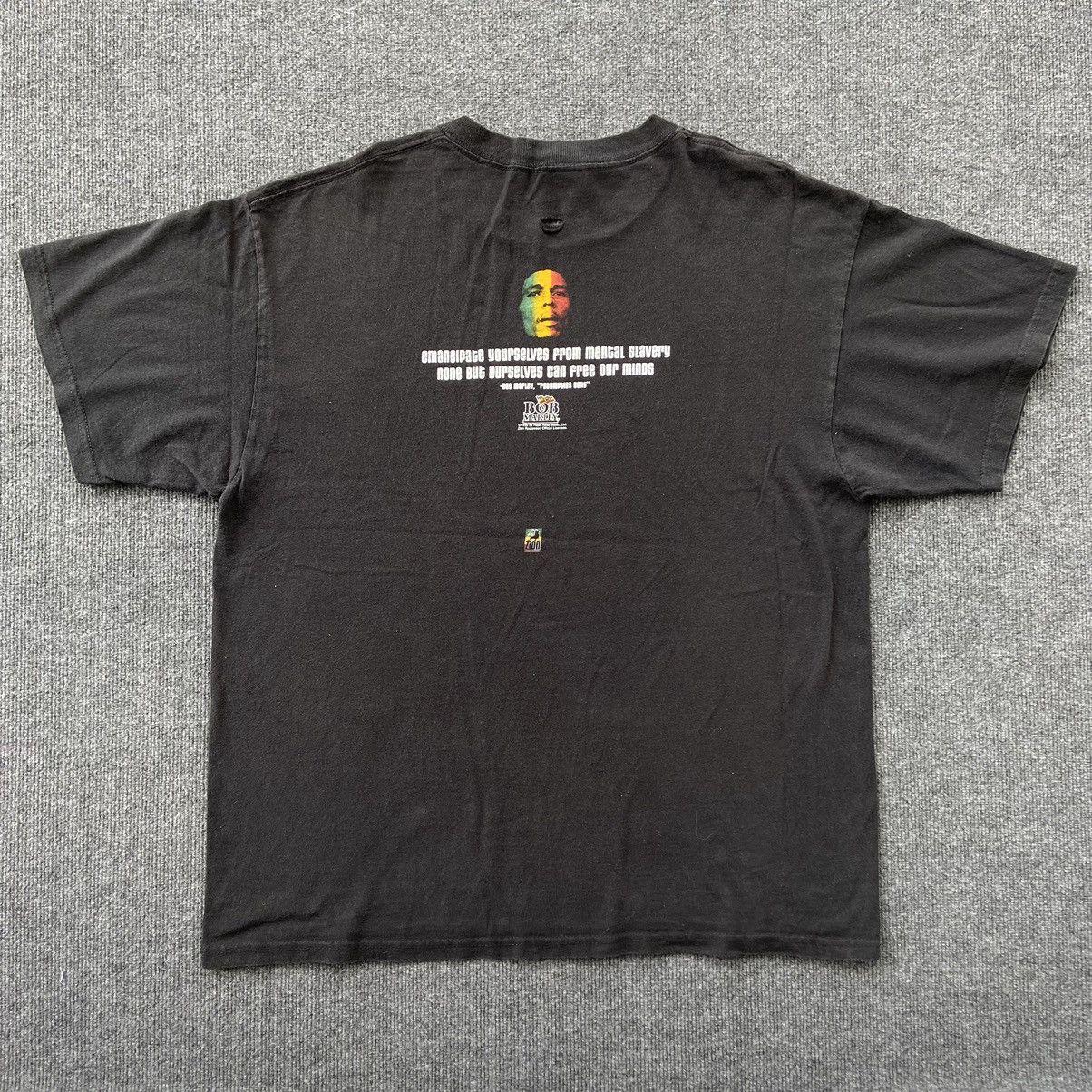 Band Tees × Bob Marley × Vintage Bob Marley Jamaica Singer T-Shirt Size US XL / EU 56 / 4 - 4 Thumbnail