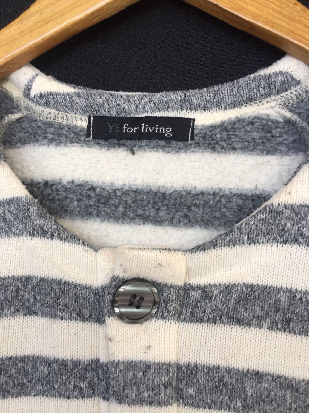 Yohji Yamamoto Yohji Yamamoto Stripe Double Pocket Oversize Shirt Size US L / EU 52-54 / 3 - 6 Thumbnail