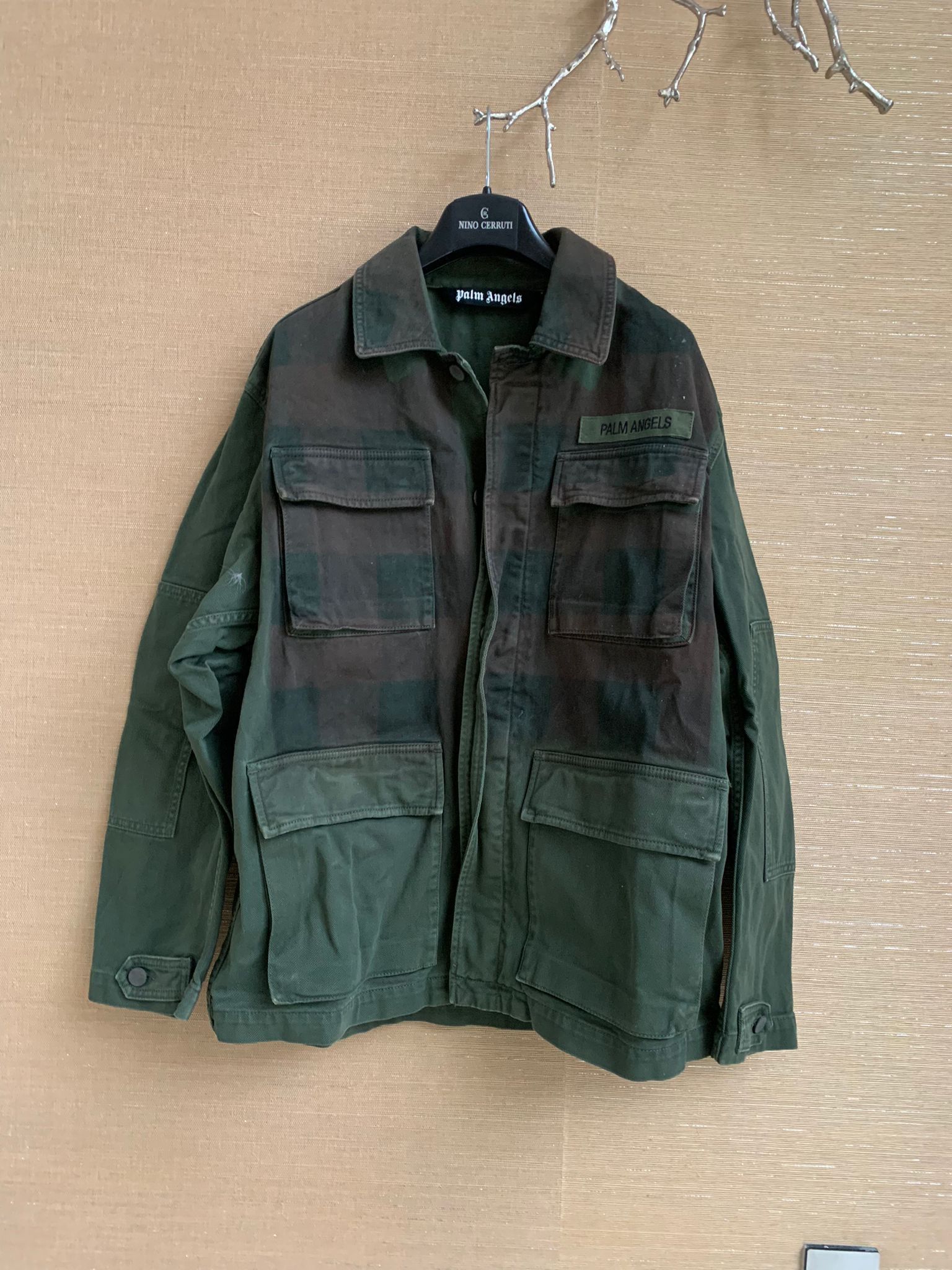 Palm Angels Military Buffalo Jacket Size US M / EU 48-50 / 2 - 2 Thumbnail