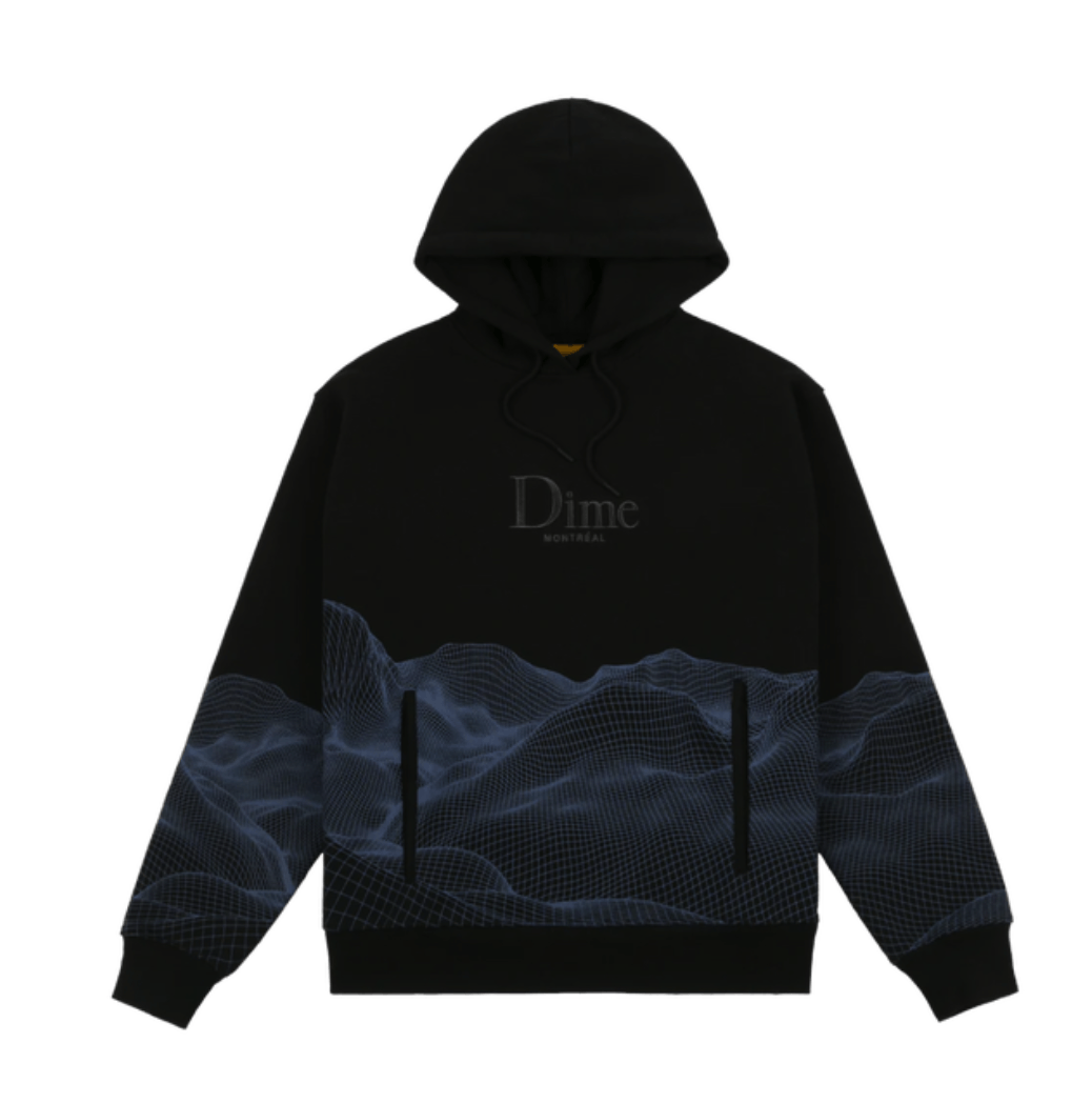 image of Dime Landscape Hood Black • M, Men's (Size Medium)
