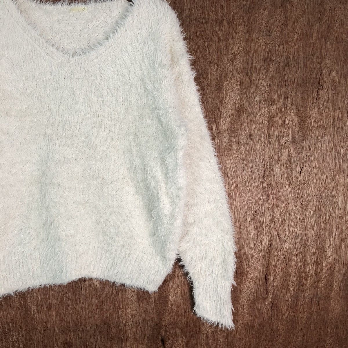 Hypebeast GU japan Shag Shaggy Fur Mohair Knitwear #6481 Size US M / EU 48-50 / 2 - 3 Thumbnail