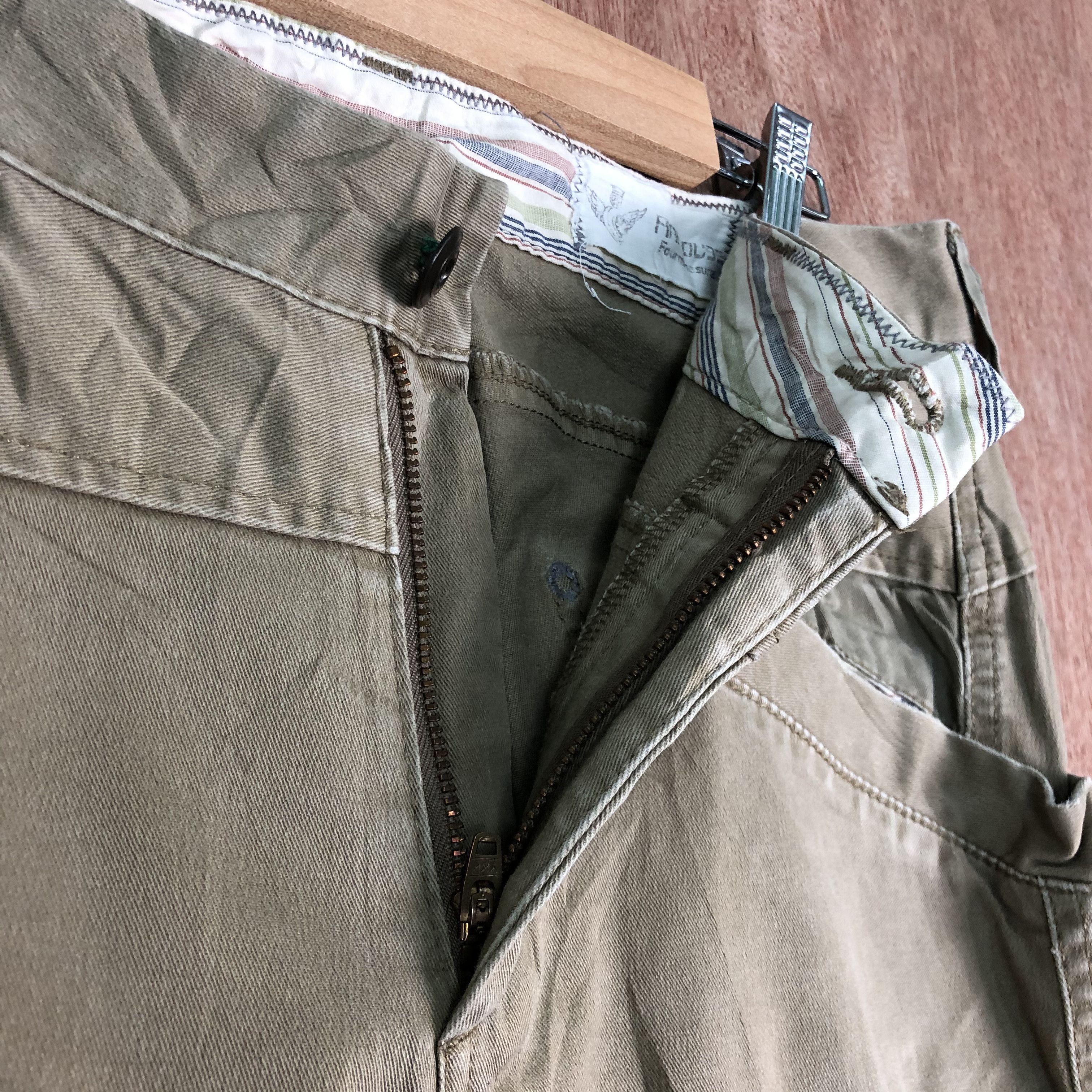 Edition Japan DLL Antgauge made in japan Brown Denim Pants #c106 Size US 31 - 4 Thumbnail
