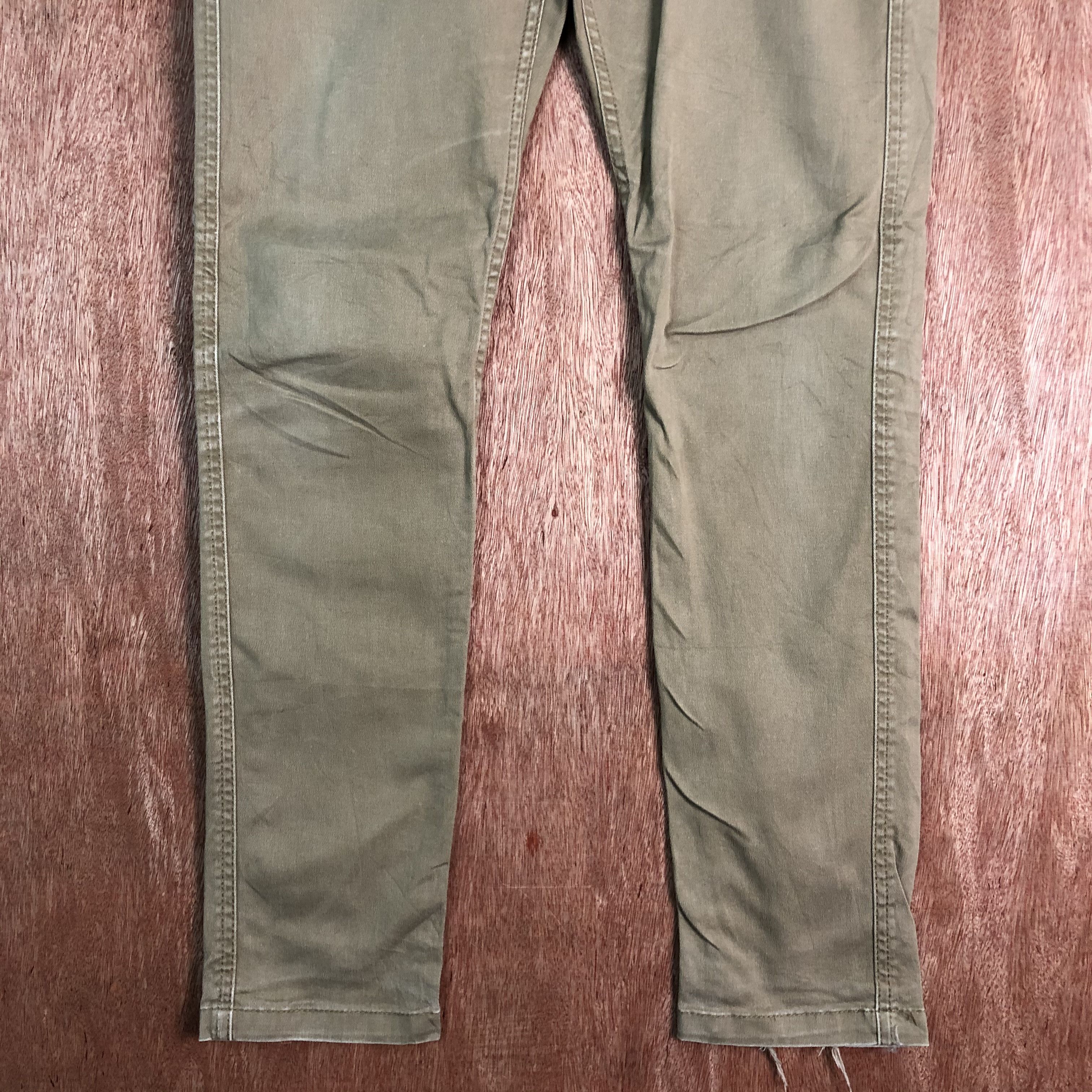 Edition Japan DLL Antgauge made in japan Brown Denim Pants #c106 Size US 31 - 3 Thumbnail