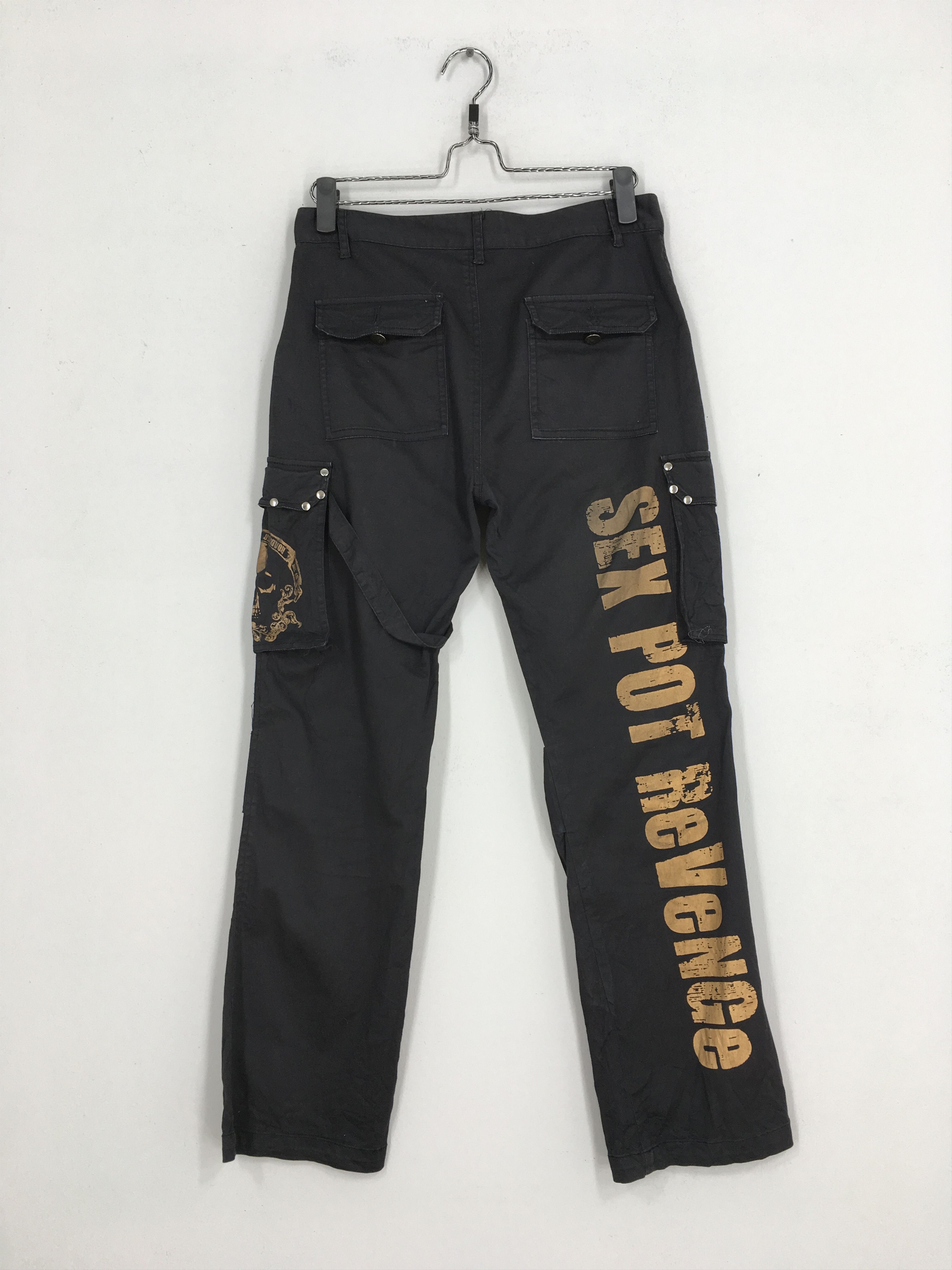 Japanese Brand Sex Pot Revenge Japanese Punk Not Dead Pants Bondage Grailed 