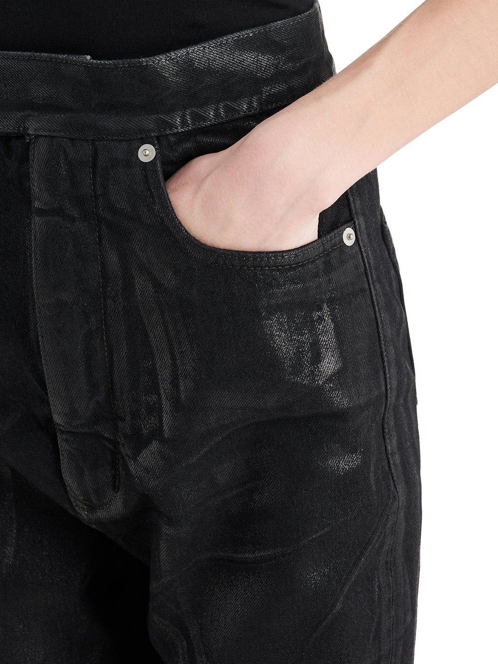Rick Owens Rick Owens bolan bootcut foil denim Size US 28 / EU 44 - 13 Thumbnail