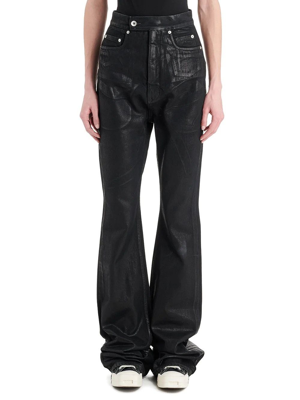 Rick Owens Rick Owens bolan bootcut foil denim Size US 28 / EU 44 - 11 Thumbnail
