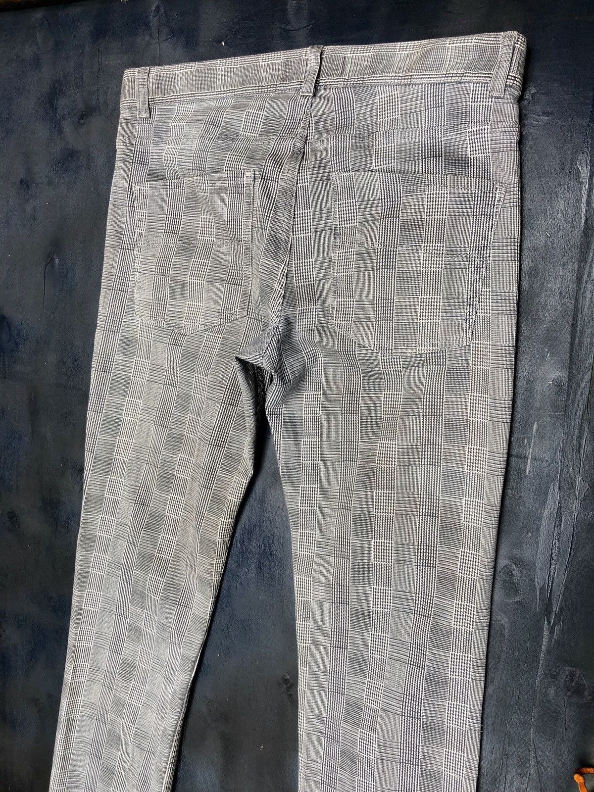 Zara Zara Plaid Denim Pants Size US 31 - 8 Thumbnail
