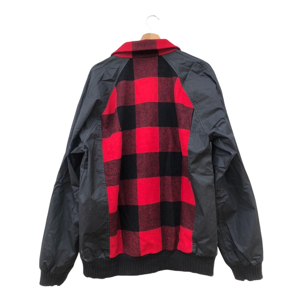 Adidas 🔥Vintage🔥ADIDAS 3 Trefoil Button Checkered Varsity Jacket Size US XL / EU 56 / 4 - 2 Thumbnail