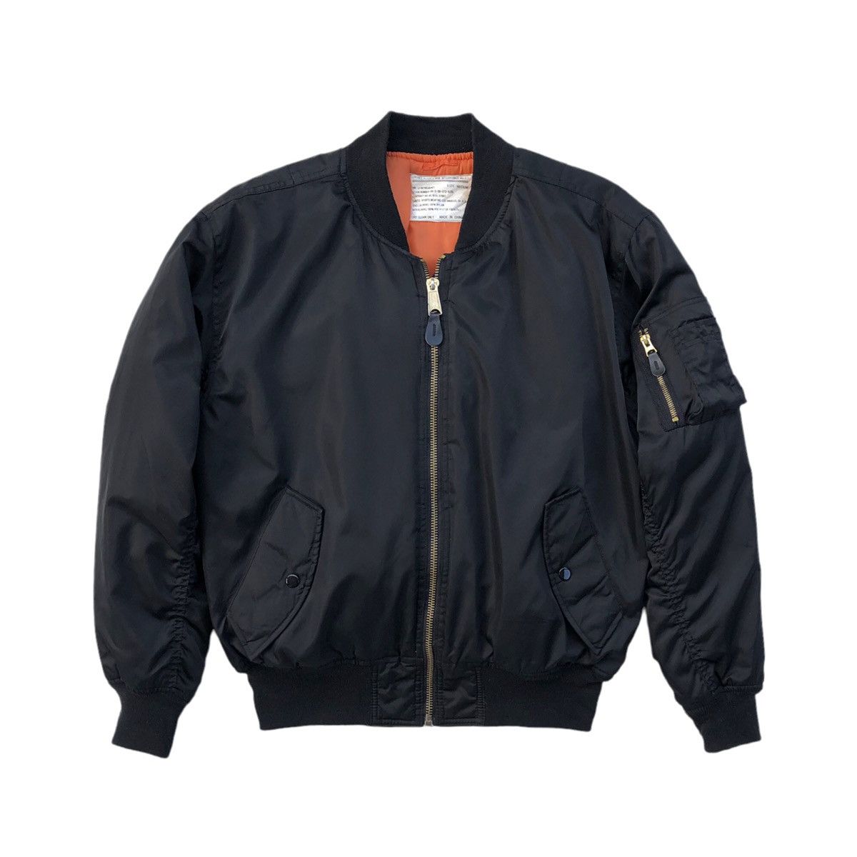 Ma 1 Vintage USAF Intermediate MA-1 Mens Flying Bomber Jacket | Grailed