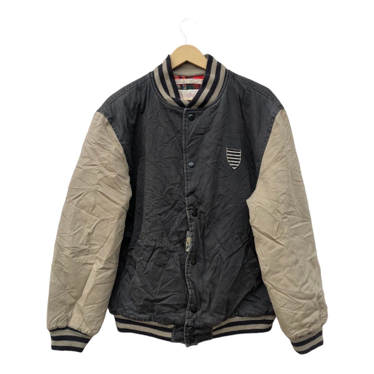 image of Sports Specialties x Varsity Jacket Aw23Scotland Yard Olympiad Varsity Jacket in Brown (Size Medium