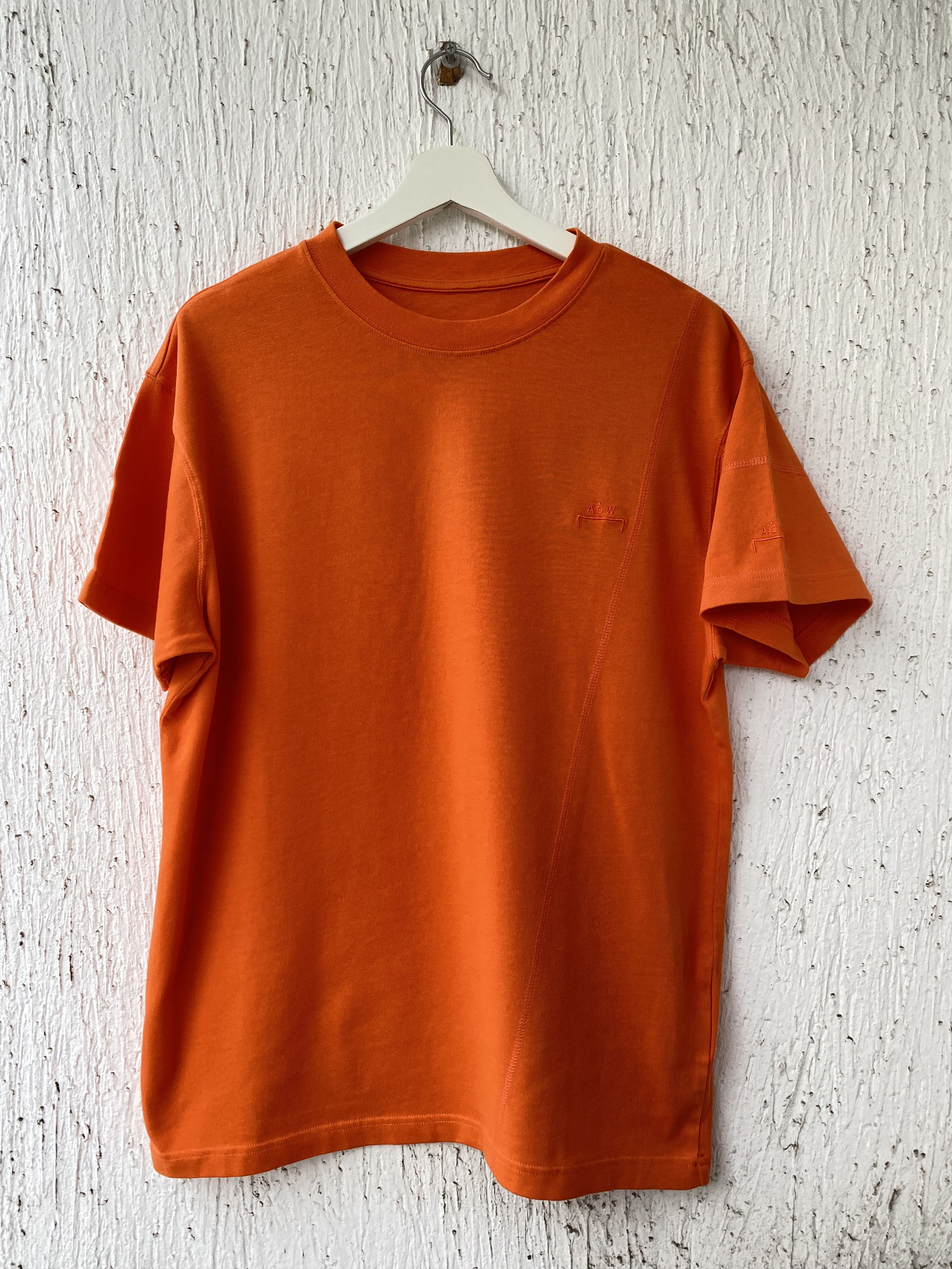 A-COLD-WALL* BNWT orange assymetrical seam tee Size US M / EU 48-50 / 2 - 1 Thumbnail