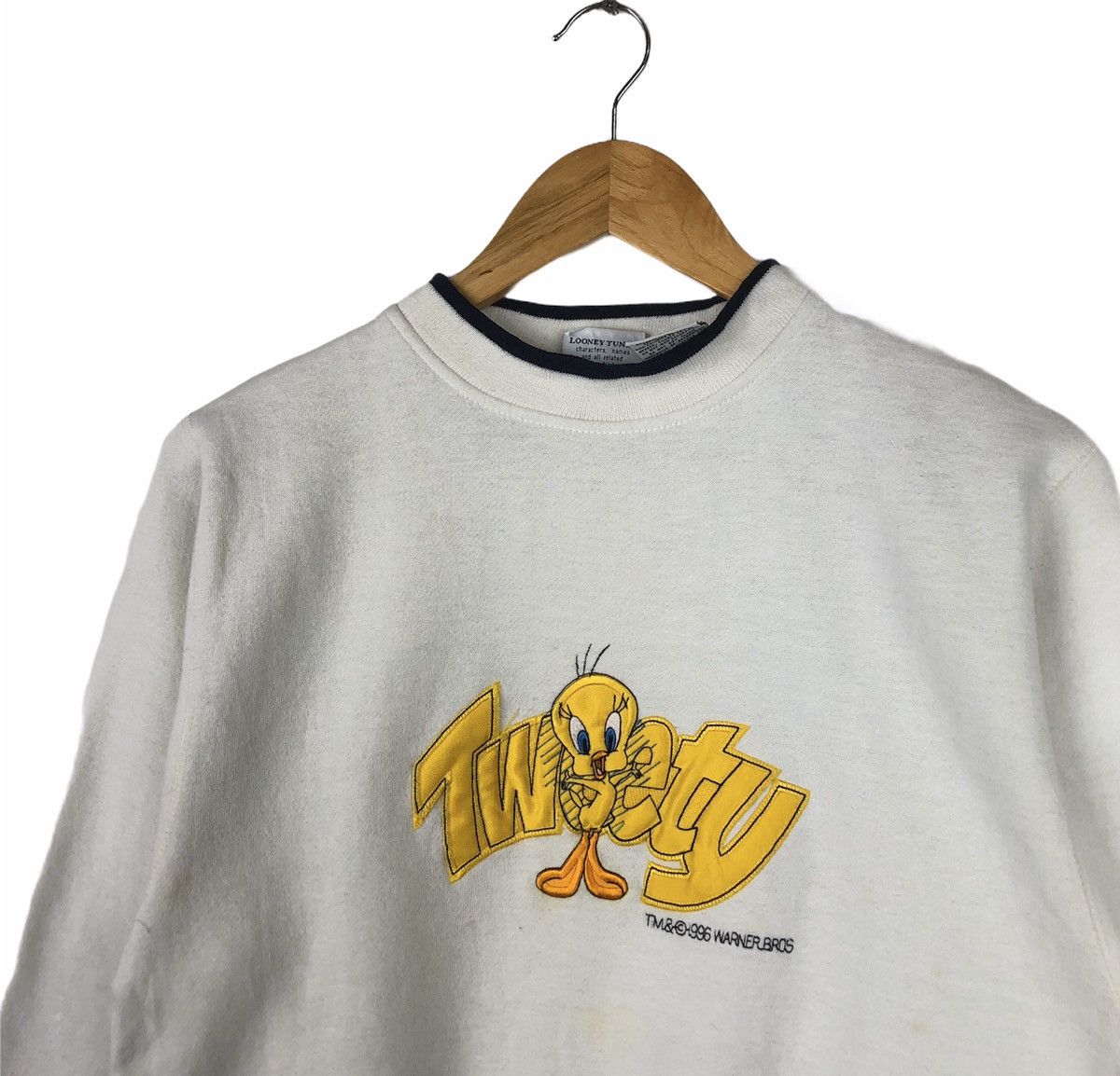 Disney × Vintage × Warner Bros Vintage 90s Tweety Looney Tunes Product Crewneck Size US M / EU 48-50 / 2 - 2 Thumbnail