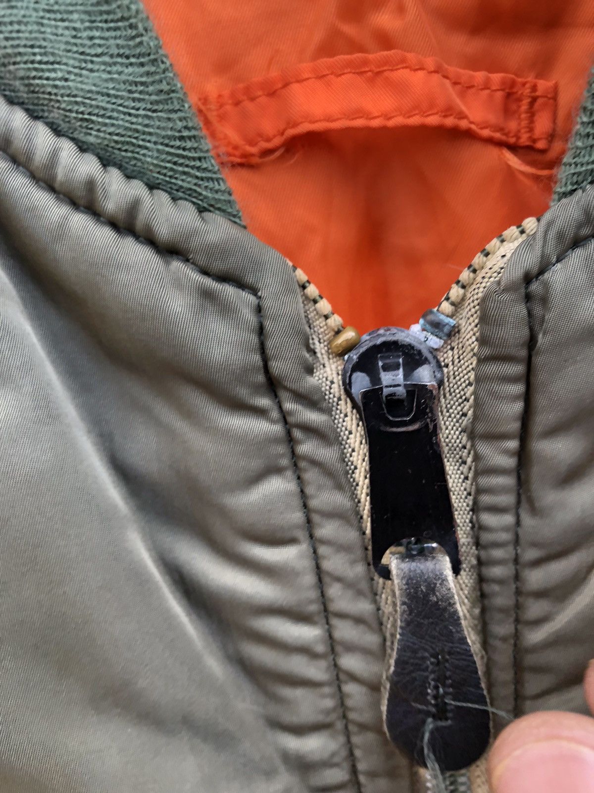 Other 🔥SALE AW23🔥Vintage Bomber Flight Jacket MA-1 USA Destress Size US L / EU 52-54 / 3 - 6 Thumbnail