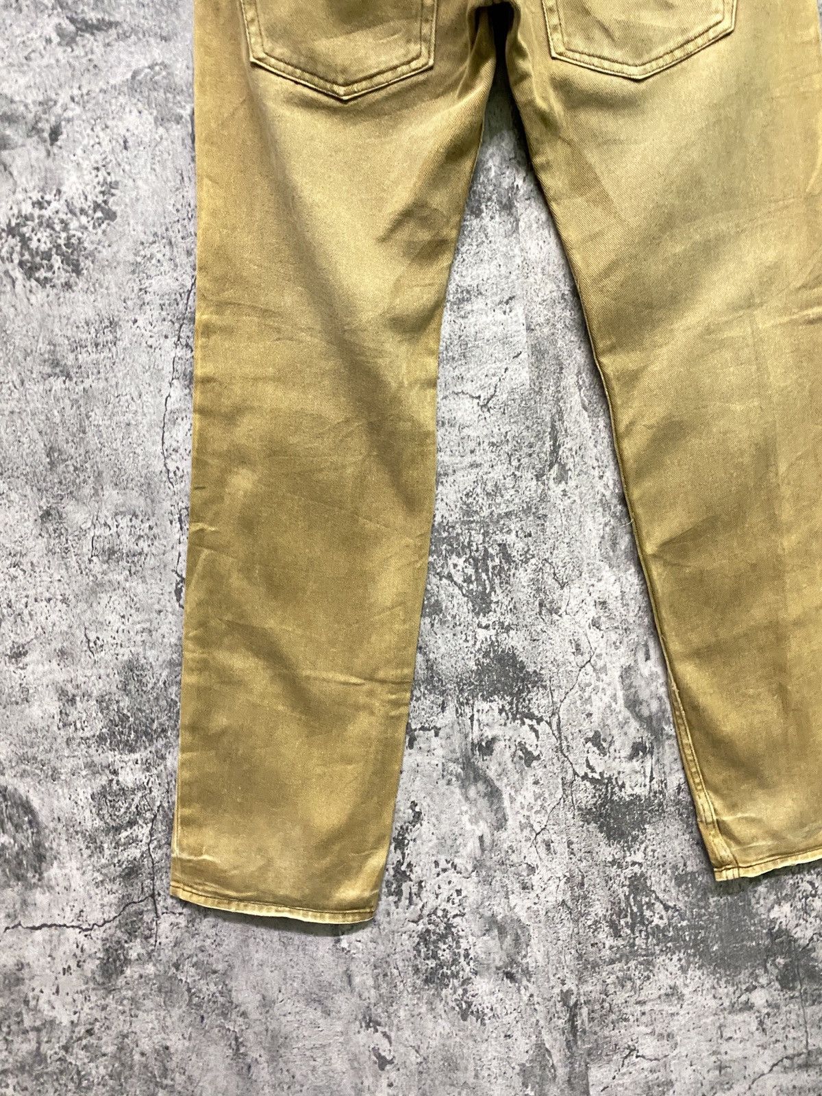 Hysteric Glamour DOMINATE HANDCRAFT DOUBLE WAIST DISTRESSED TROUSER PANT Size US 29 - 14 Thumbnail