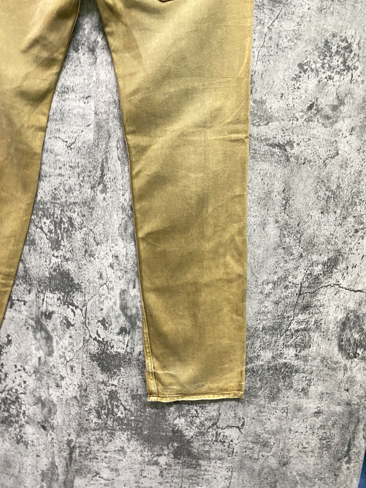 Hysteric Glamour DOMINATE HANDCRAFT DOUBLE WAIST DISTRESSED TROUSER PANT Size US 29 - 13 Thumbnail