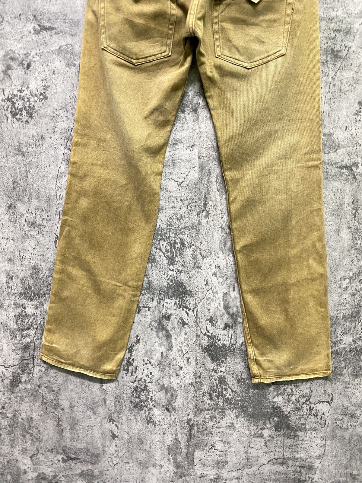 Hysteric Glamour DOMINATE HANDCRAFT DOUBLE WAIST DISTRESSED TROUSER PANT Size US 29 - 15 Thumbnail