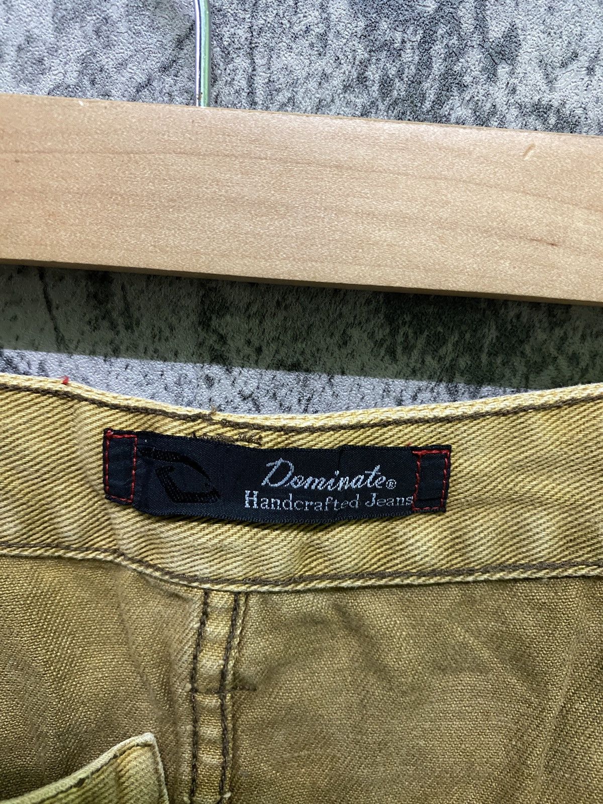 Hysteric Glamour DOMINATE HANDCRAFT DOUBLE WAIST DISTRESSED TROUSER PANT Size US 29 - 17 Thumbnail