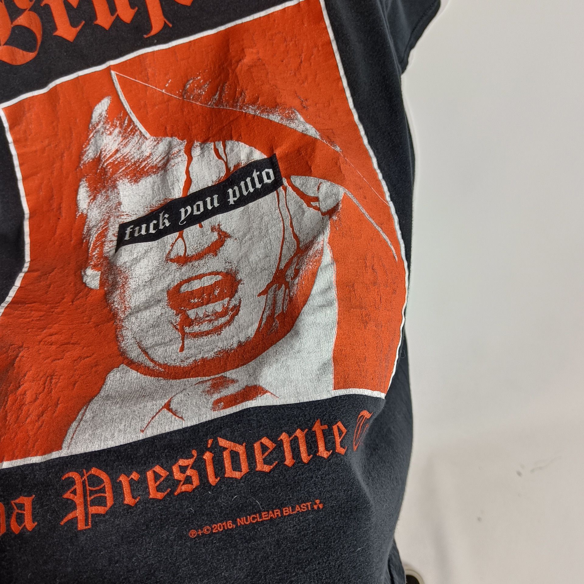 Band Tees Brujeria Matando Gueros shirt make america great hate again Size US L / EU 52-54 / 3 - 6 Thumbnail