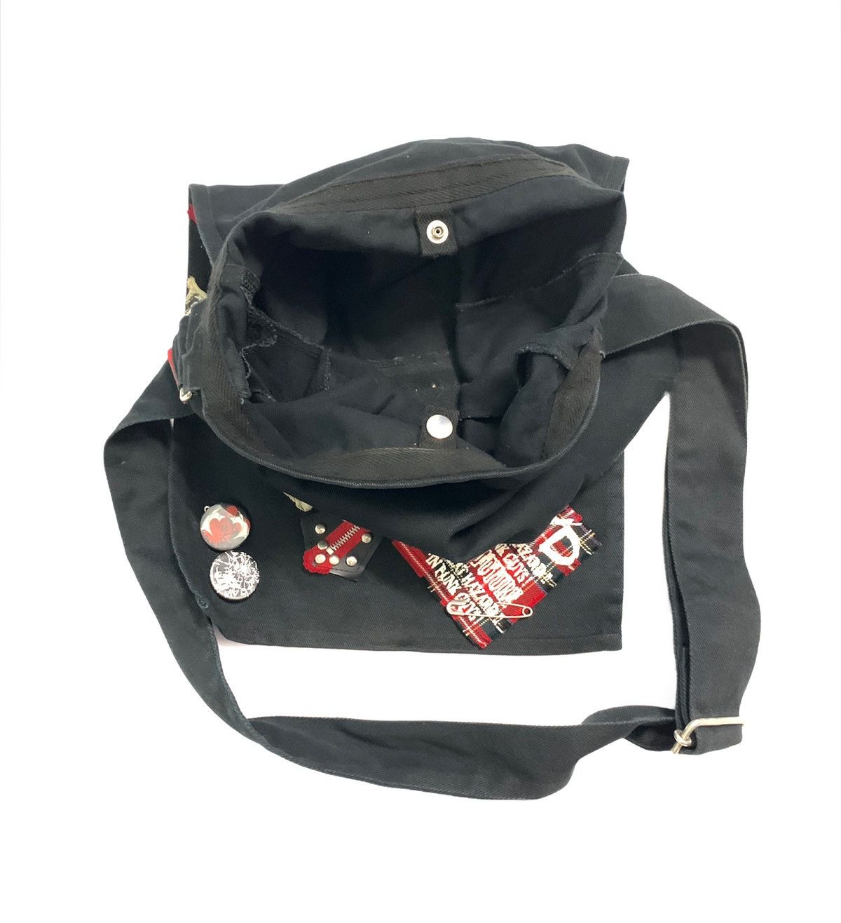 Beauty Beast ❤️‍🔥SENDOFFERS❤️‍🔥 MAD Punk Gothic Skulls Shoulder Bag Size ONE SIZE - 6 Thumbnail
