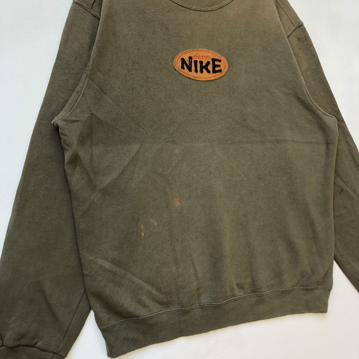 Nike × Vintage Vintage NIKE Athletic Crewneck Made In U.S.A Size US L / EU 52-54 / 3 - 4 Thumbnail