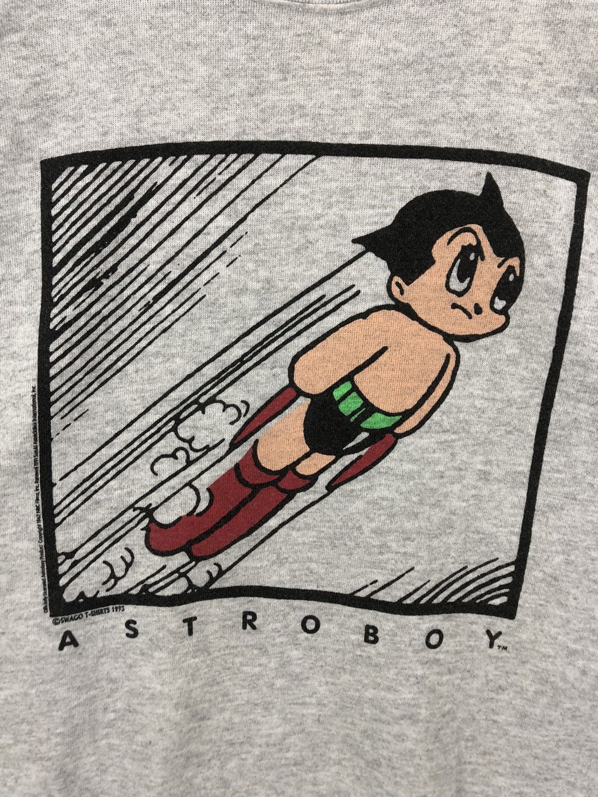 Vintage Vintage 90s Astro Boy Mighty Atom Crewneck Size US L / EU 52-54 / 3 - 3 Thumbnail