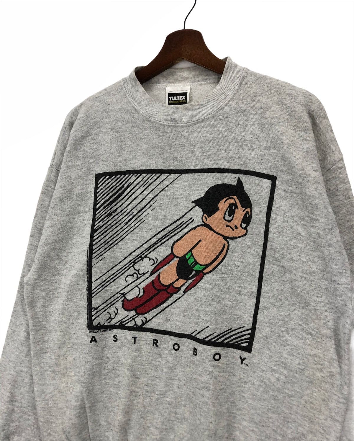 Vintage Vintage 90s Astro Boy Mighty Atom Crewneck Size US L / EU 52-54 / 3 - 2 Thumbnail