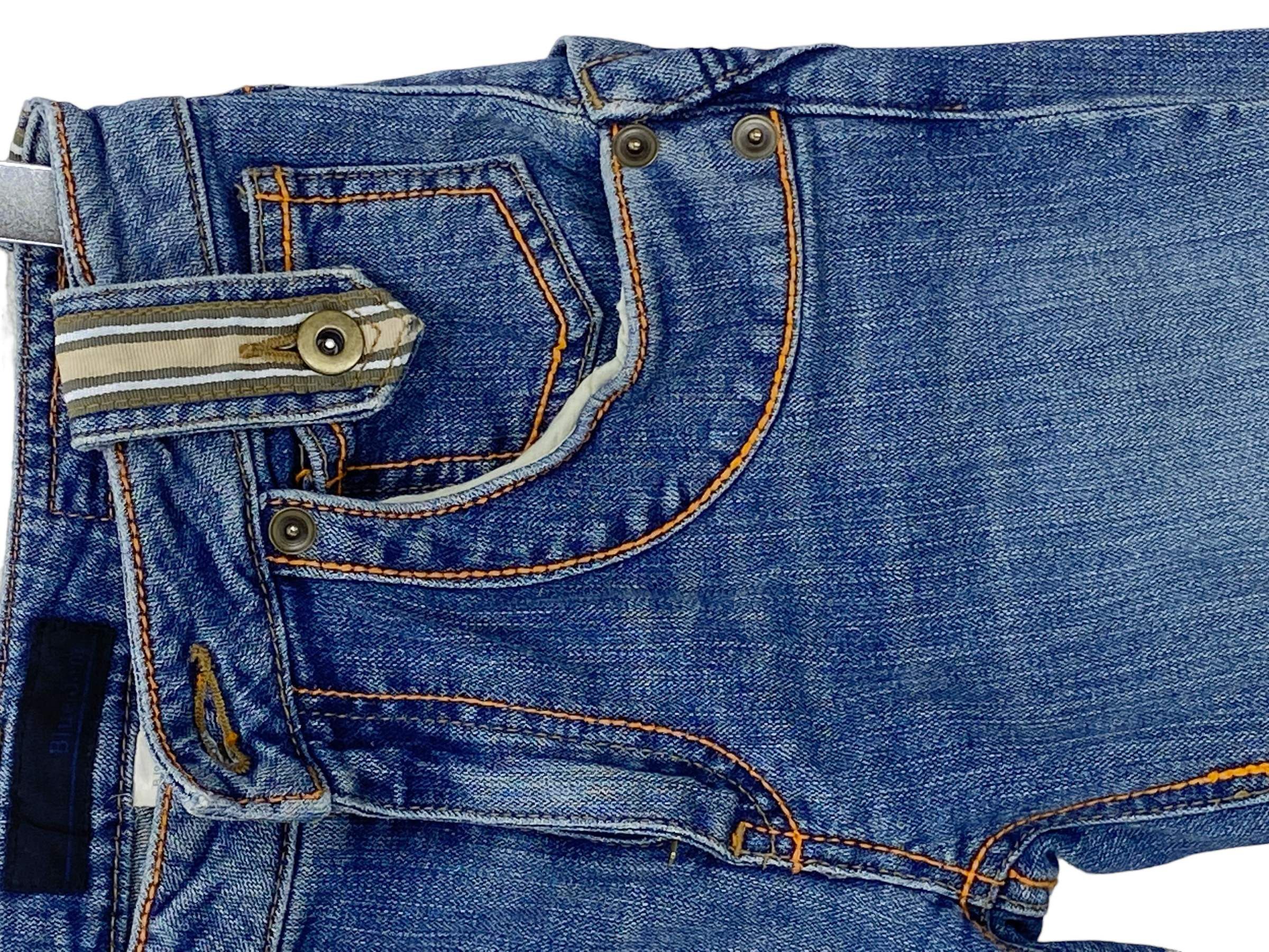 Other Blue Jam Art Flare Jeans - Japanese Vintage Distressed Denim Size 27" / US 4 / IT 40 - 10 Thumbnail