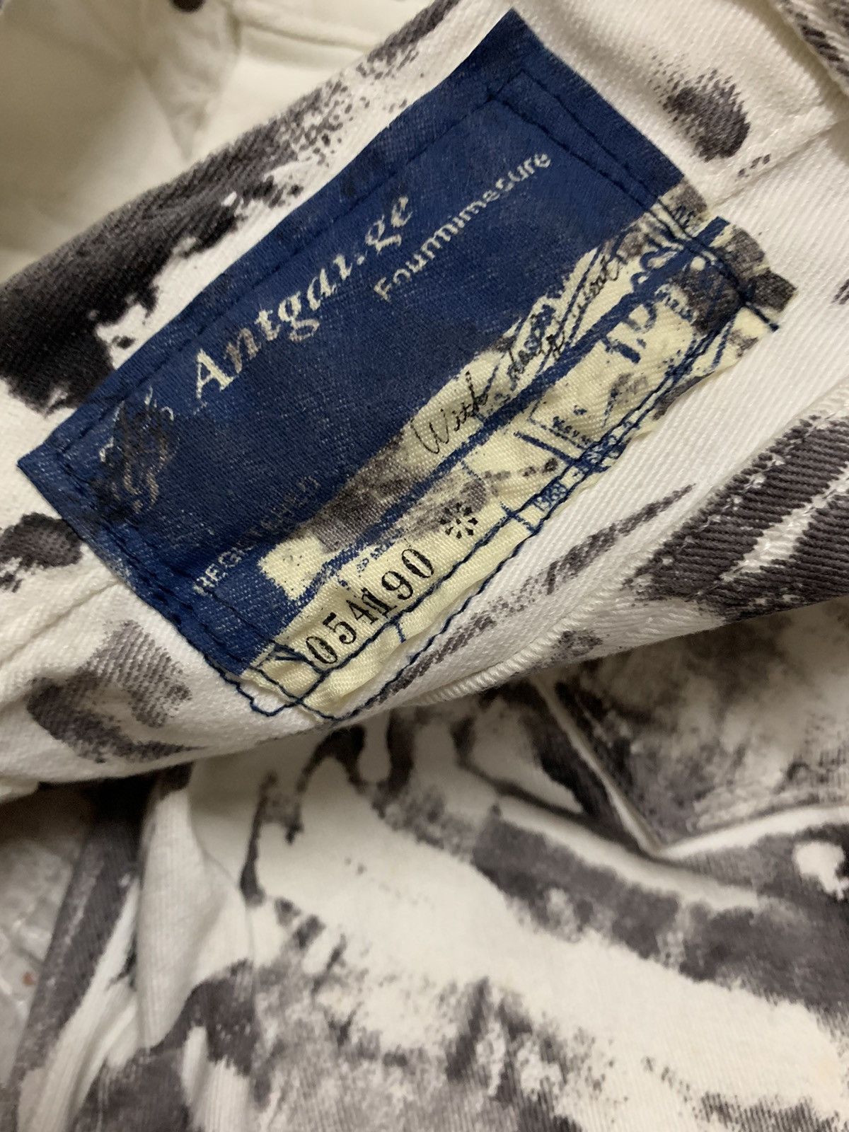 Fashion Victim × Japanese Brand Japanese Brand Antgauge Art Design Stretch Pant Like JPG Size US 28 / EU 44 - 7 Thumbnail